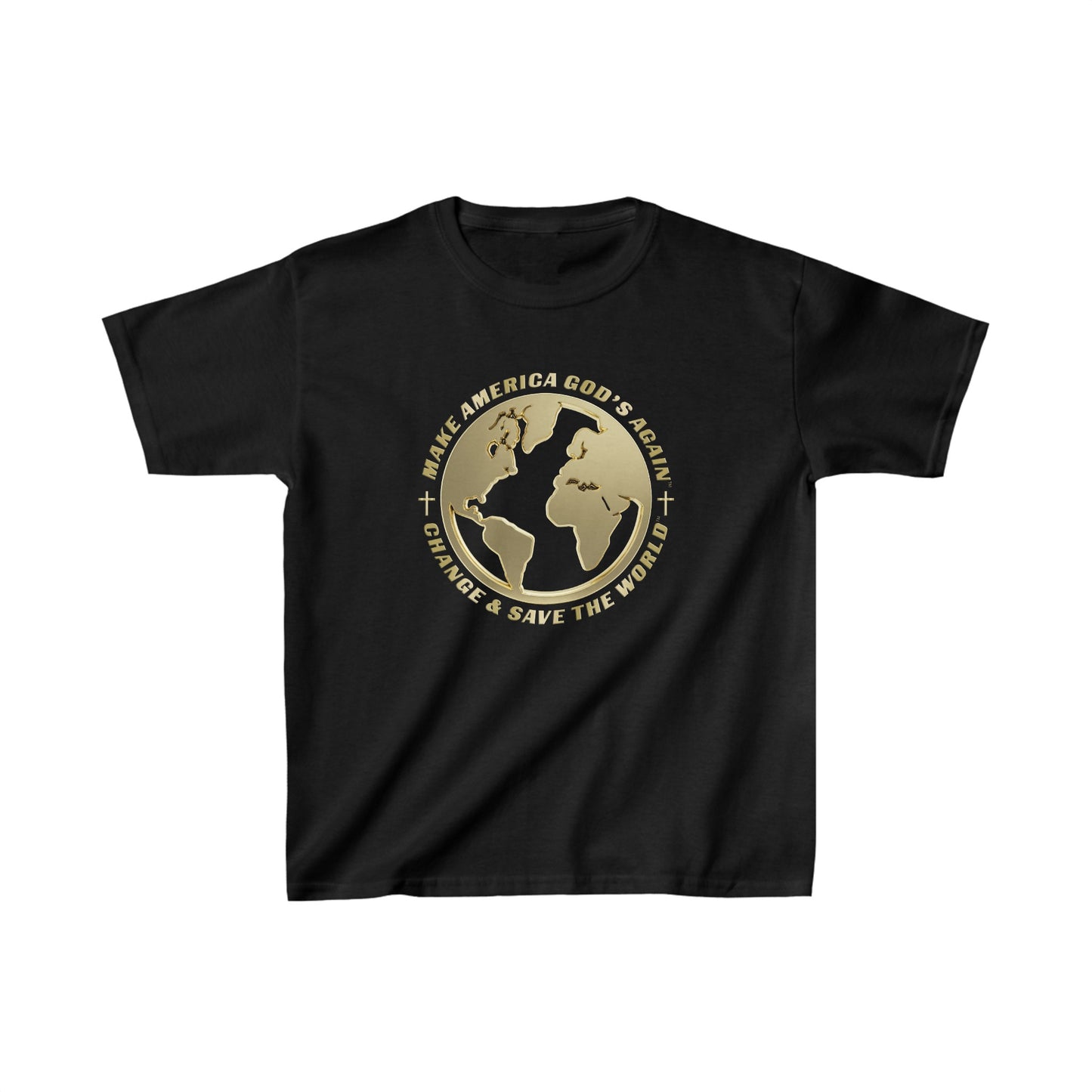Make America God's Again: Change And Save The World - Premium Kids Teeshirt
