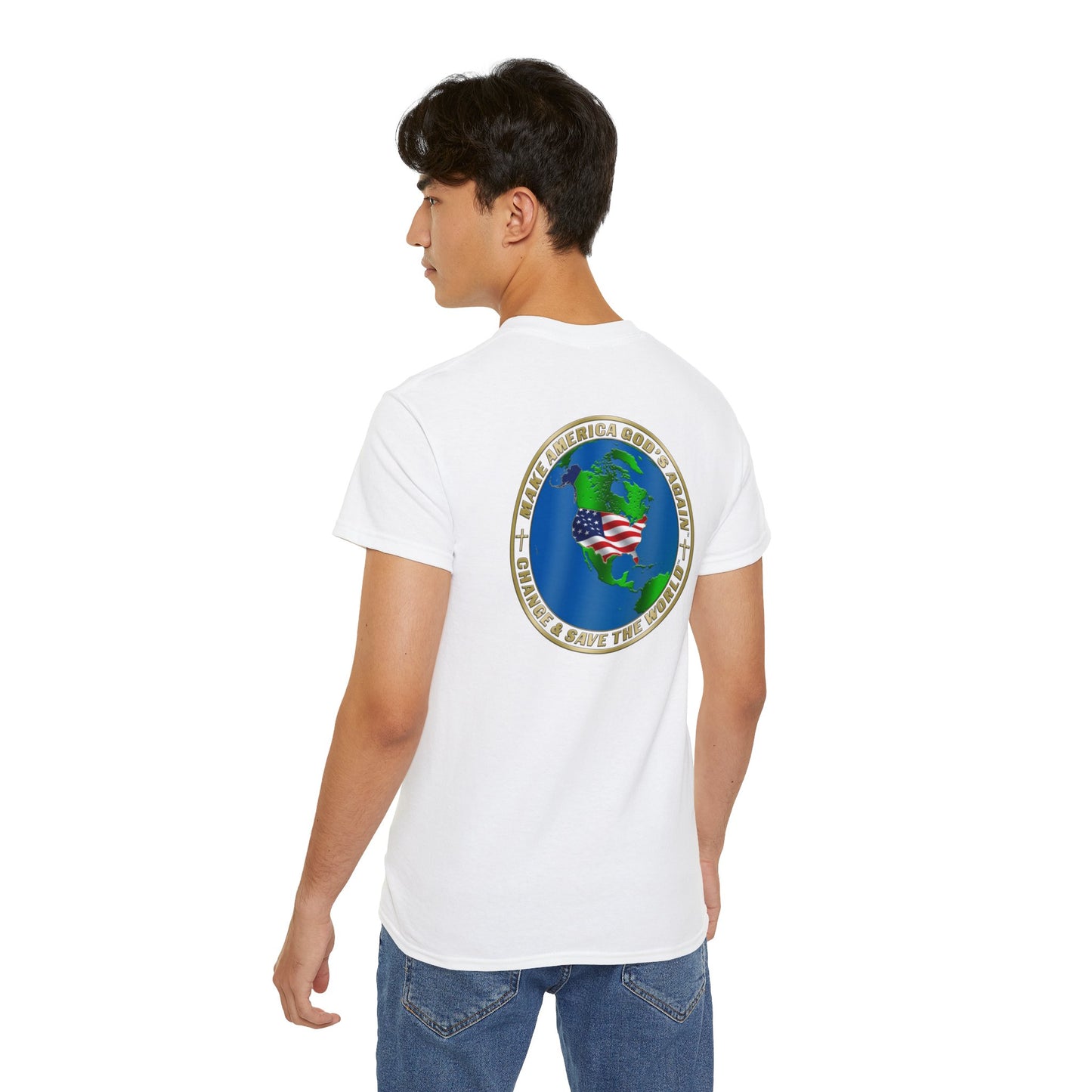 Mount Rushmore MAGA Infinity Logo & Seal - Men's T-Shirt