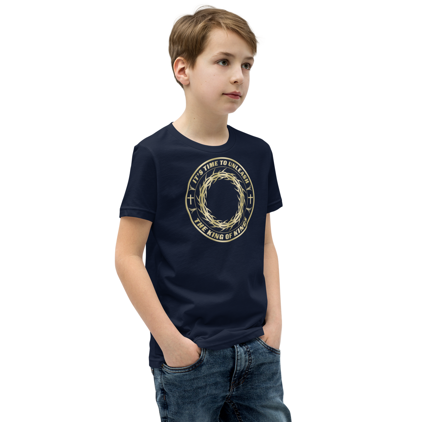 It's Time To Unleash The King Of Kings - Premium Kids Teeshirt