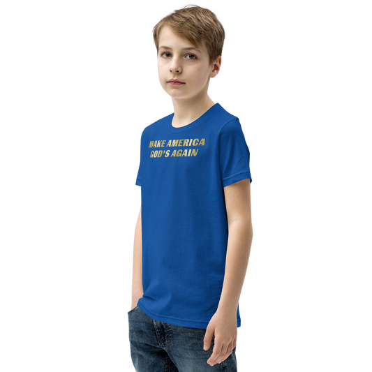 Make America God's Again - Premium  Kids Teeshirt