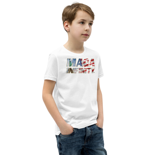 MAGA Infinity Statue Of Liberty Logo - Premium  Kids Teeshirt