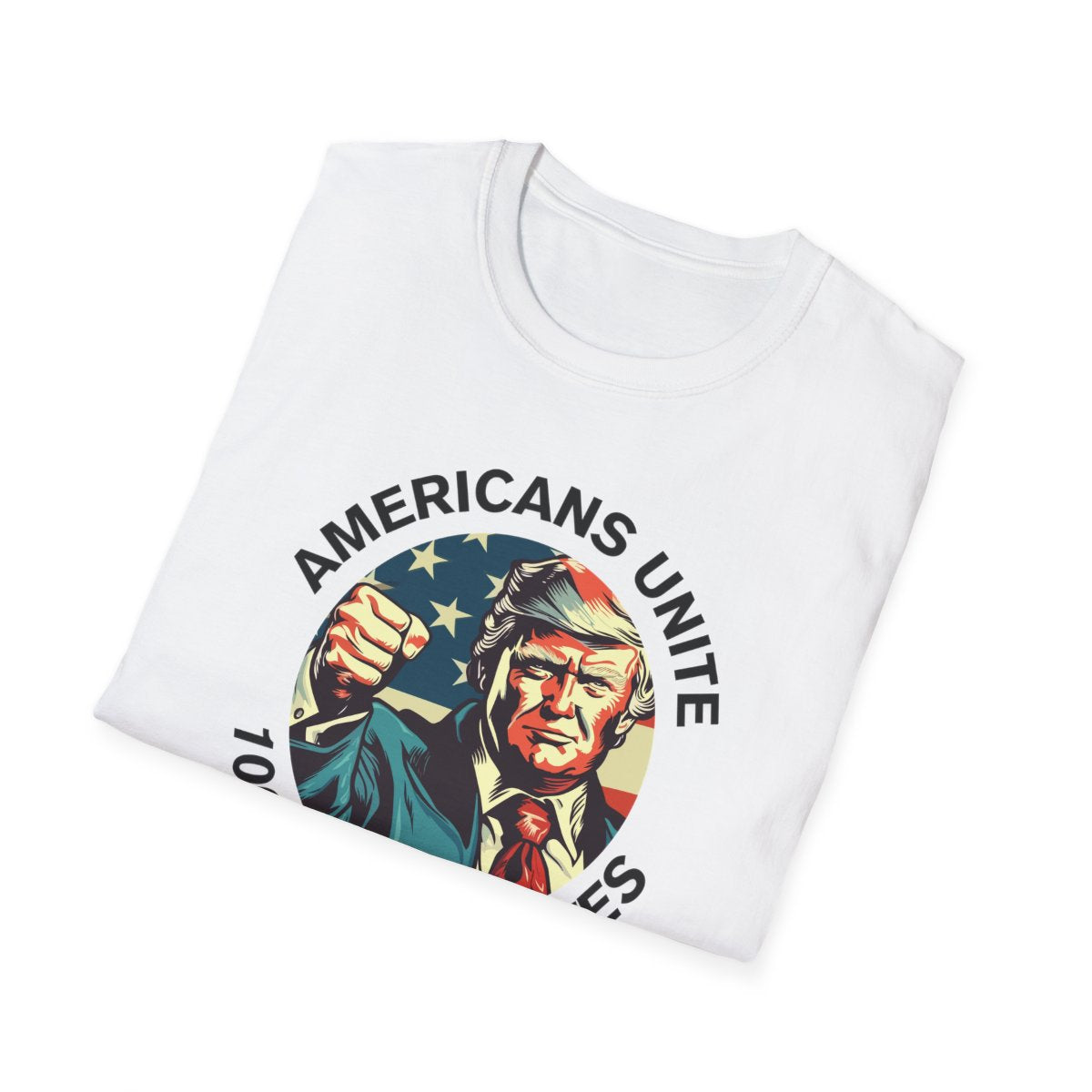 American's Unite - 100 Million Votes For Trump Men's T-Shirt - Design 4