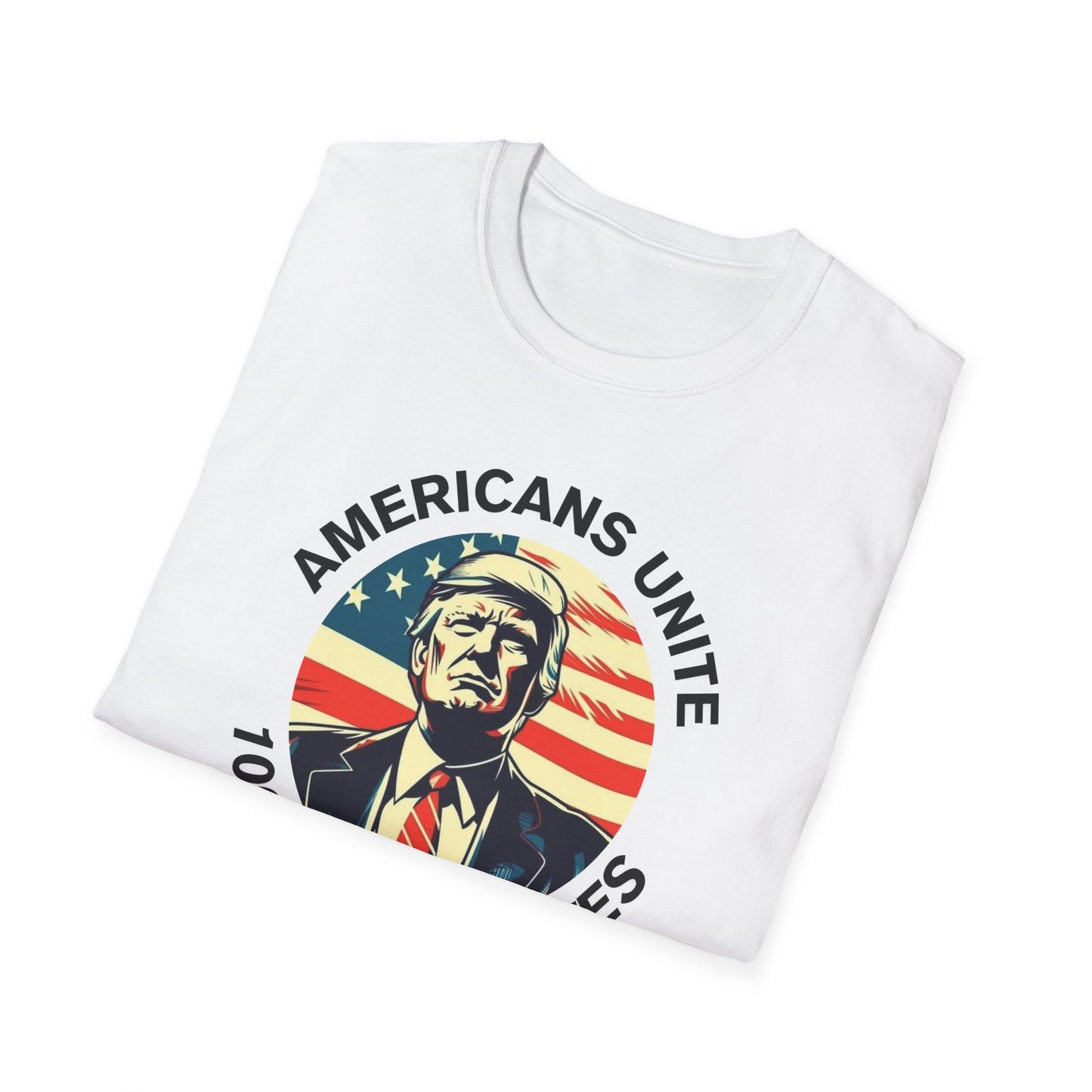 American's Unite - 100 Million Votes For Trump Men's T-Shirt - Design 7