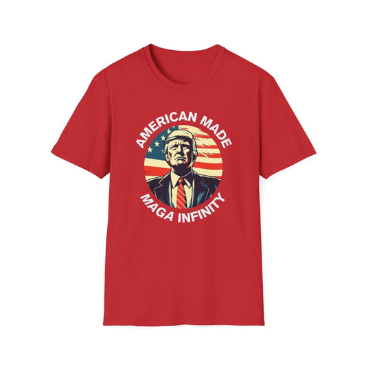 Trump - American Made, MAGA Infinity -  Men's T-Shirt