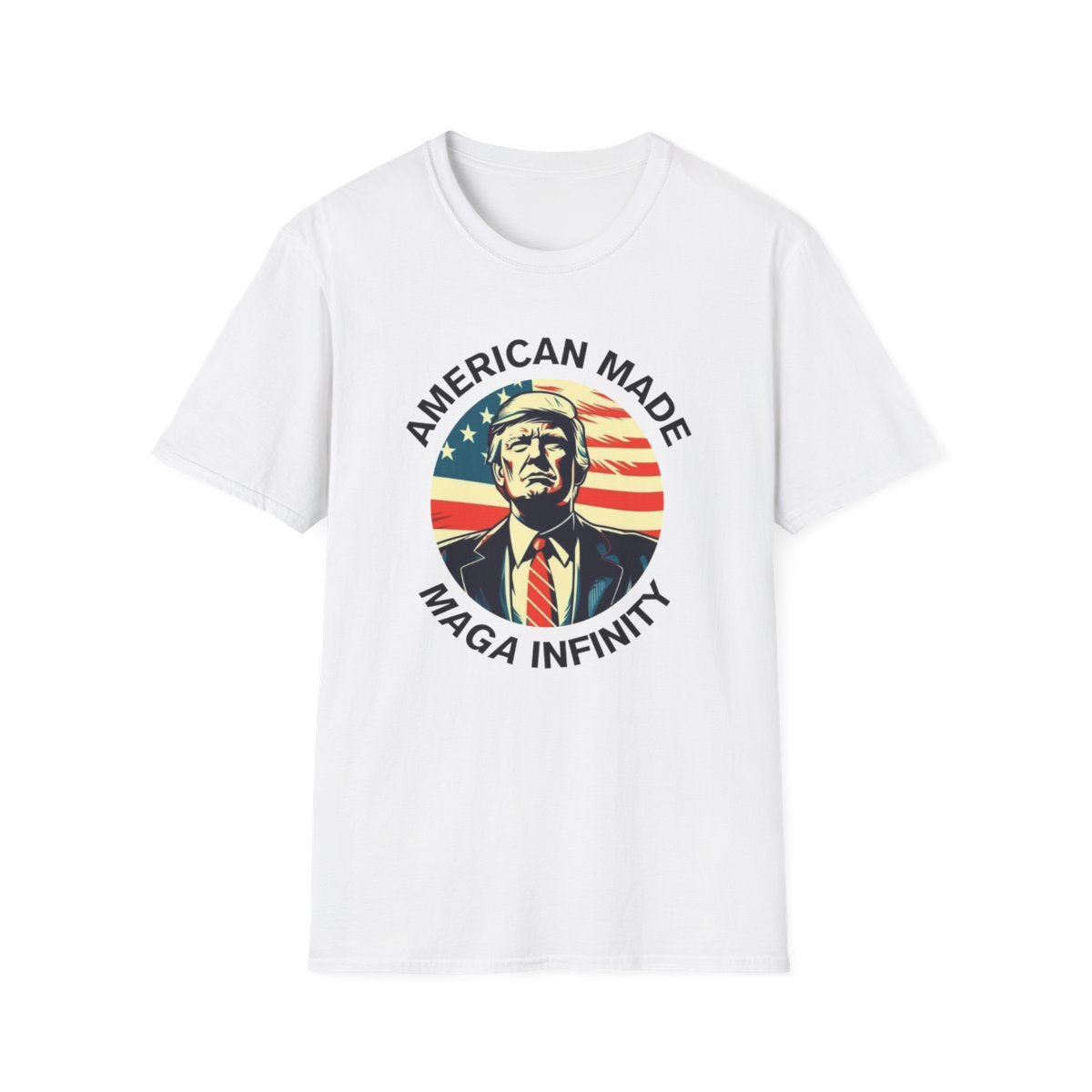 Trump - American Made, MAGA Infinity -  Men's T-Shirt