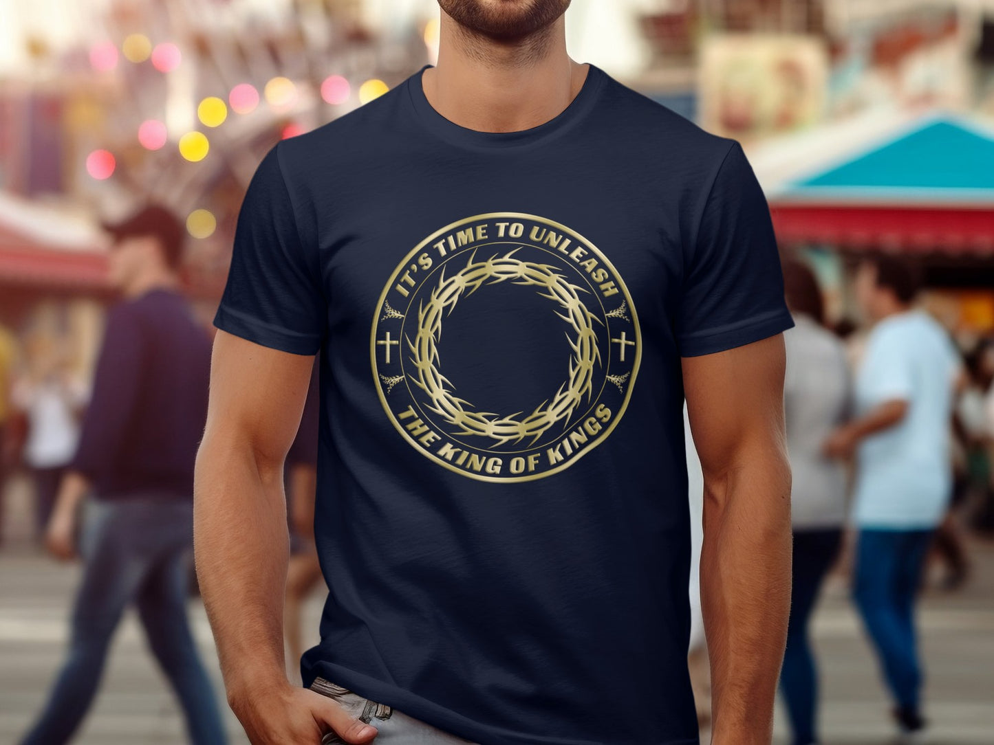 It's Time To Unleash The King Of Kings - Men's T-Shirt