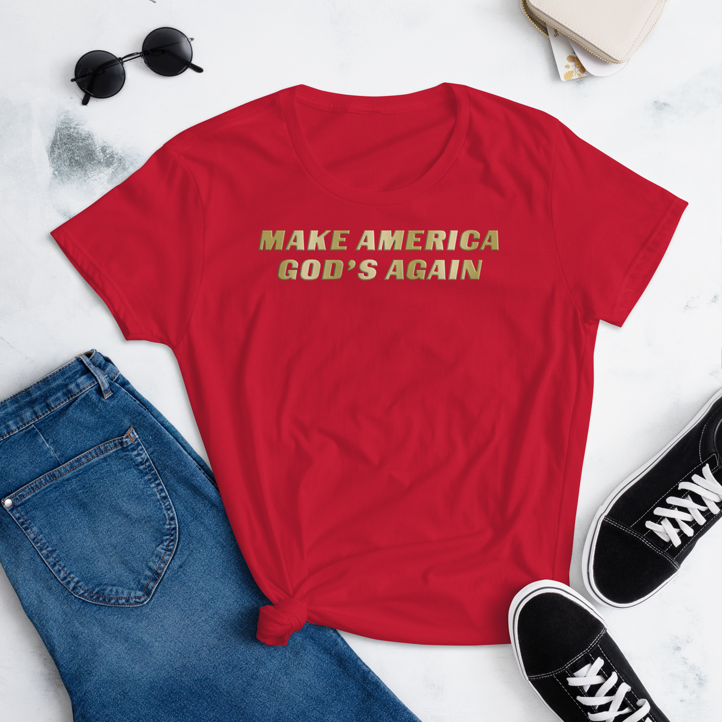 Make America God's Again - Women's T-Shirt