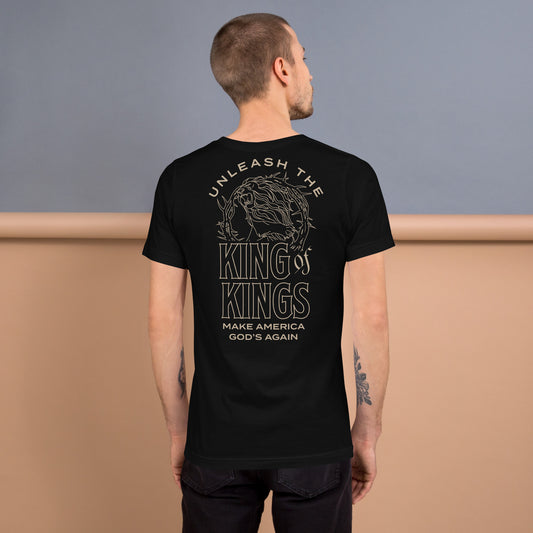 Unleash The King Of Kings - Lion Of Judah - Men's T-Shirt