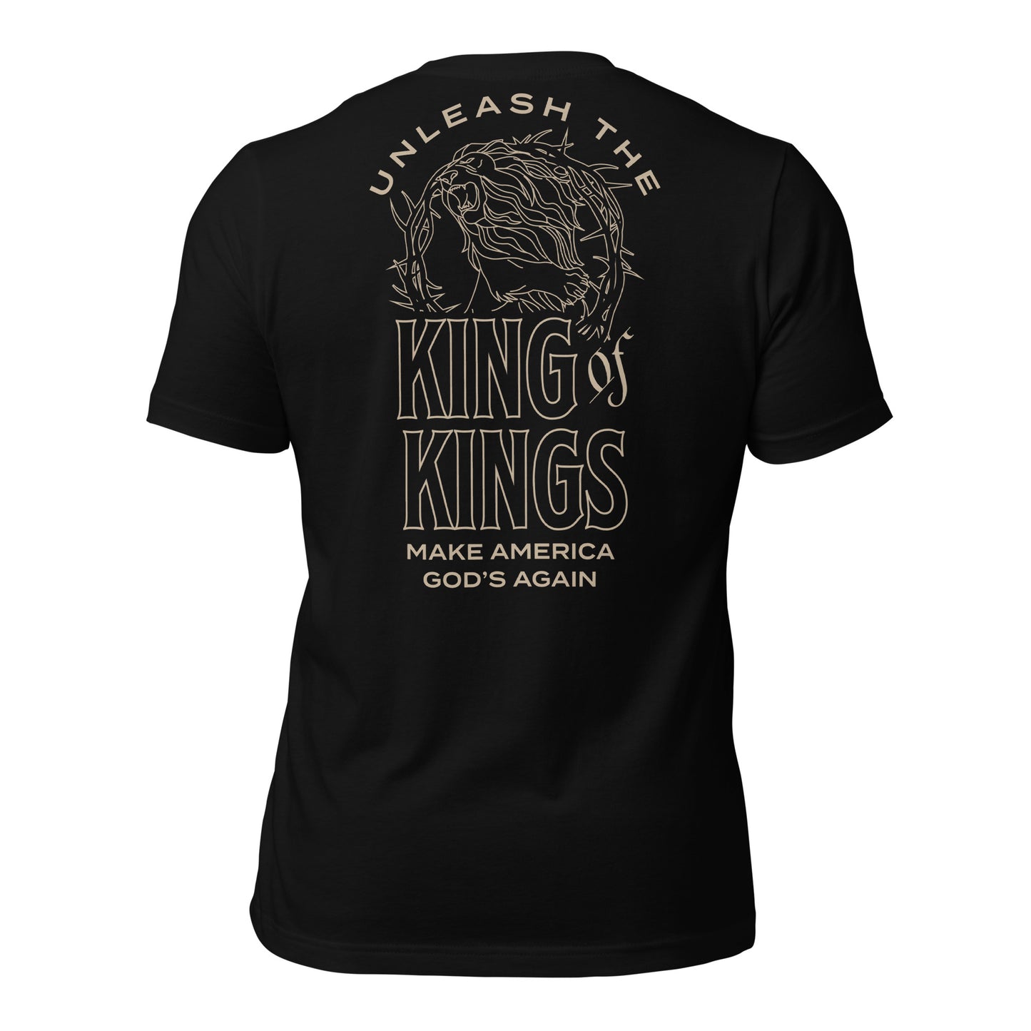 Unleash The King Of Kings - Lion Of Judah - Men's T-Shirt