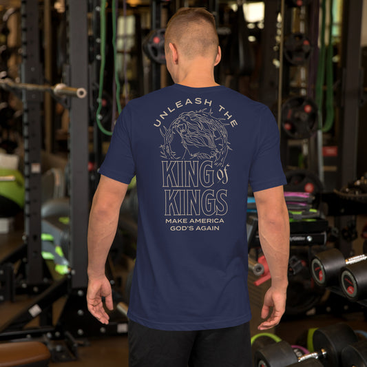 Unleash The King Of Kings - Lion Of Judah - Men's T-Shirt