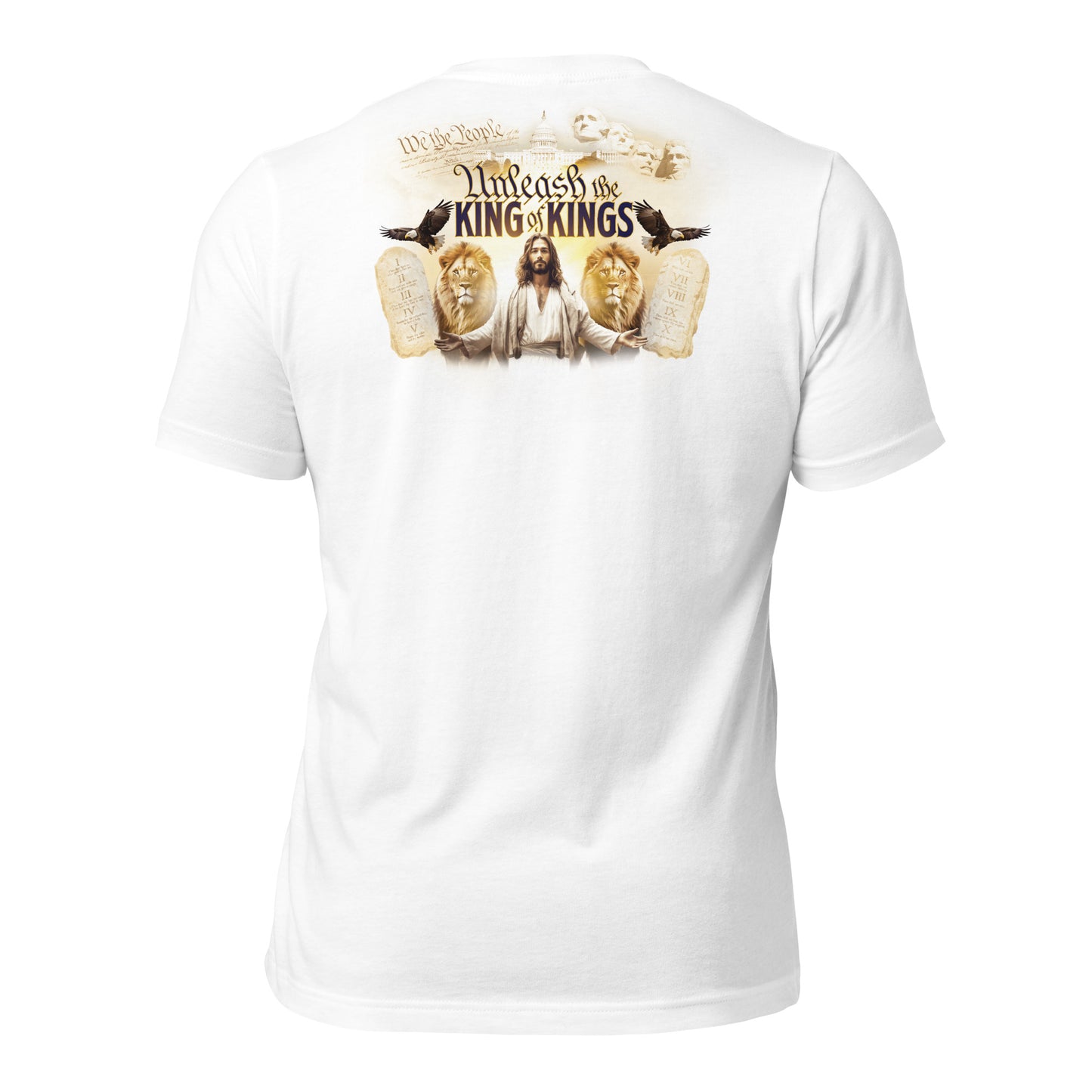 Unleash The King Of Kings - 10 Commandments - Men's T-Shirt