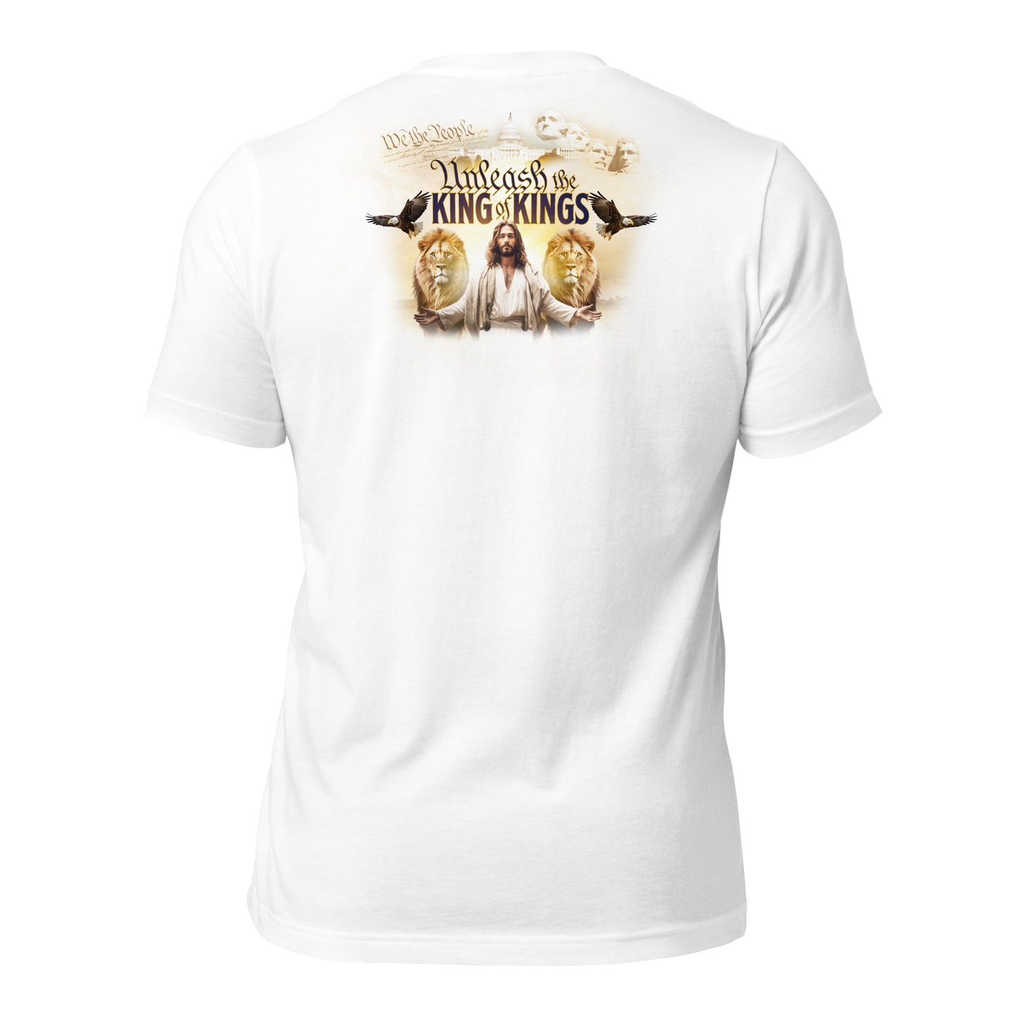 Unleash The King Of Kings - Christian Men's T-Shirt