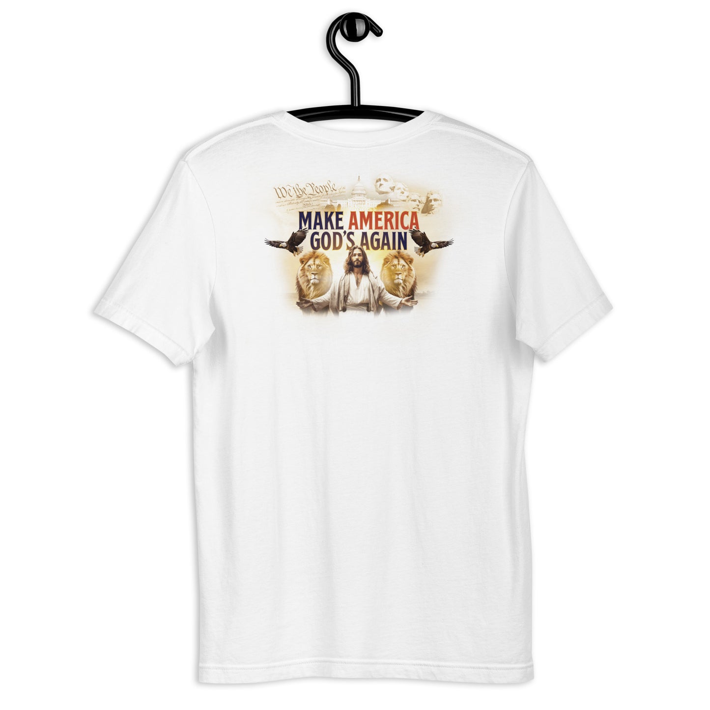 Unleash The King Of Kings - Make America God's Again - Men's T-Shirt