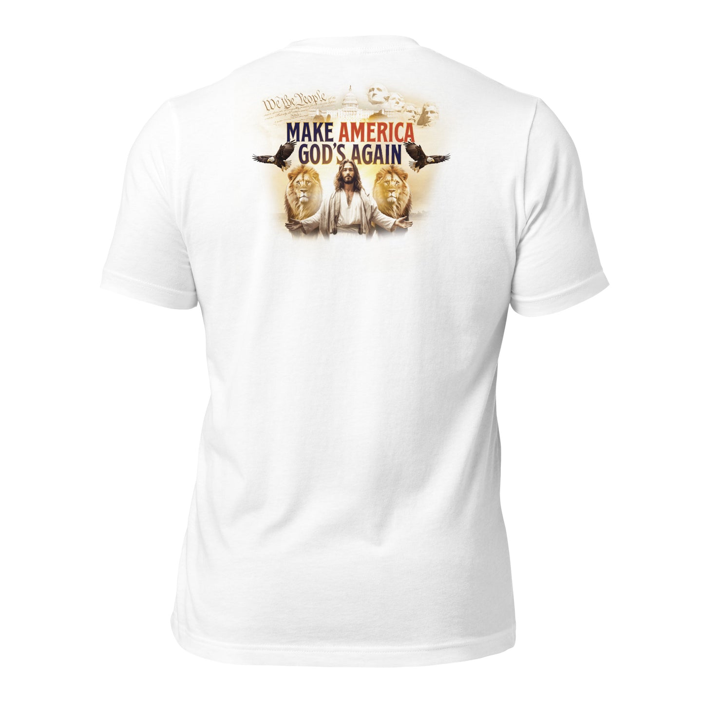 Unleash The King Of Kings - Make America God's Again - Men's T-Shirt