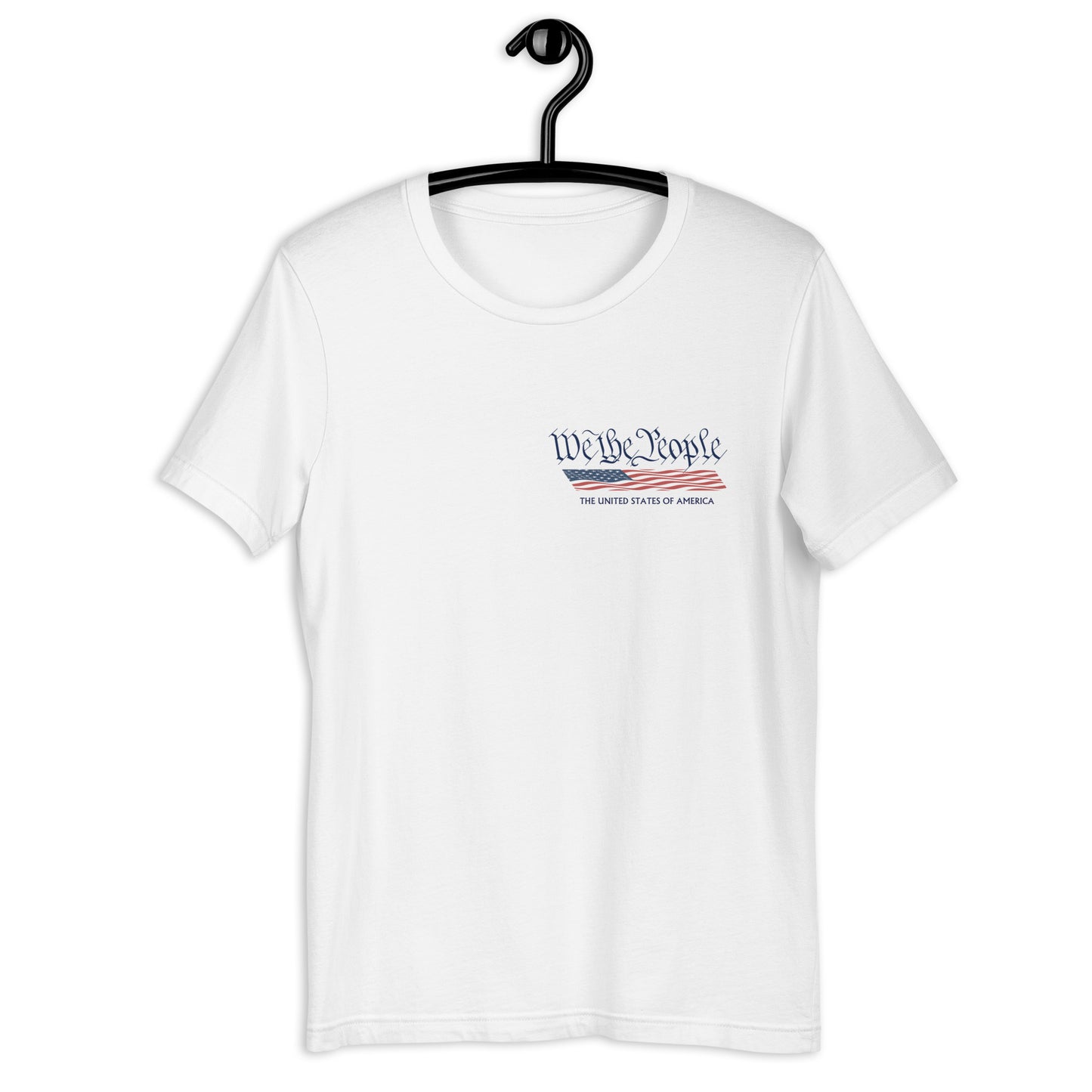 We The People & George Washington - Patriotic Men's T-Shirt