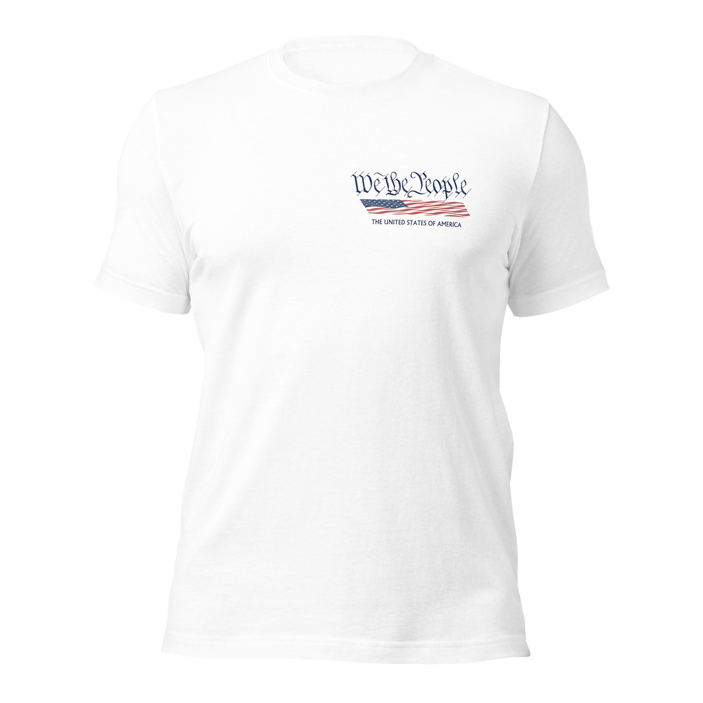 We The People & George Washington - Patriotic Men's T-Shirt