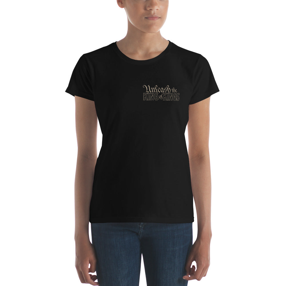 Unleash The King Of Kings - Lion Of Judah - Women's T-Shirt