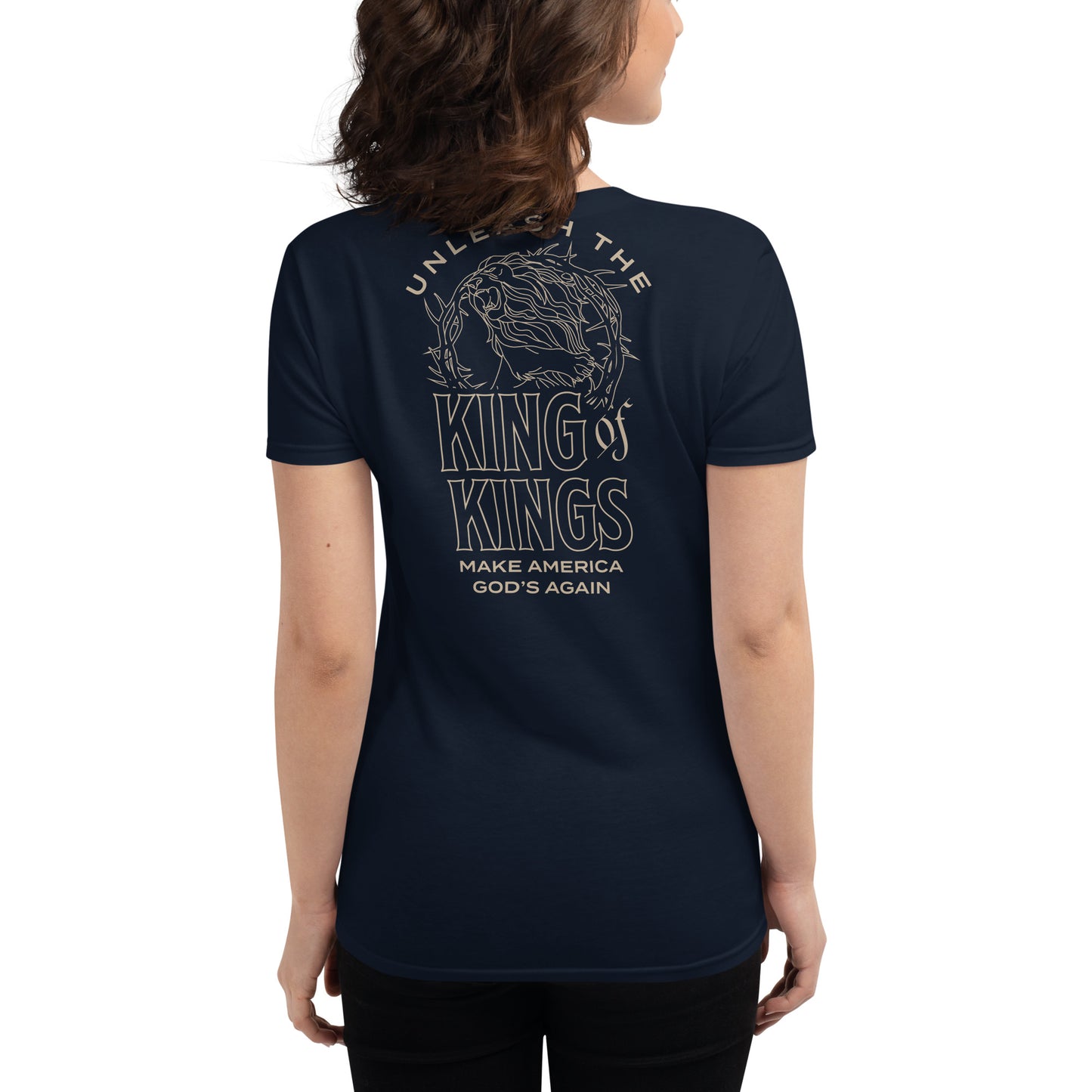 Unleash The King Of Kings - Lion Of Judah - Women's T-Shirt