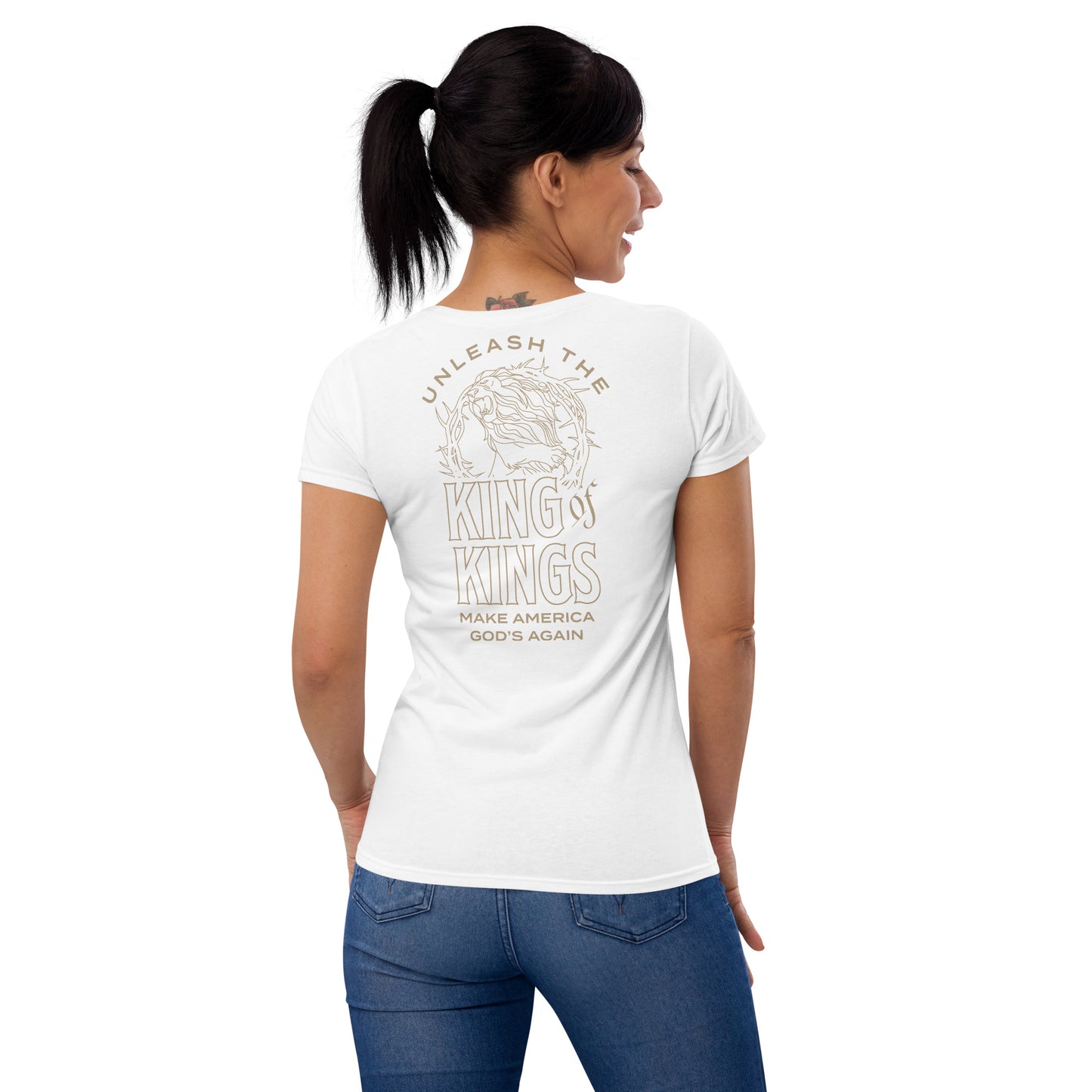 Unleash The King Of Kings - Lion Of Judah - Women's T-Shirt