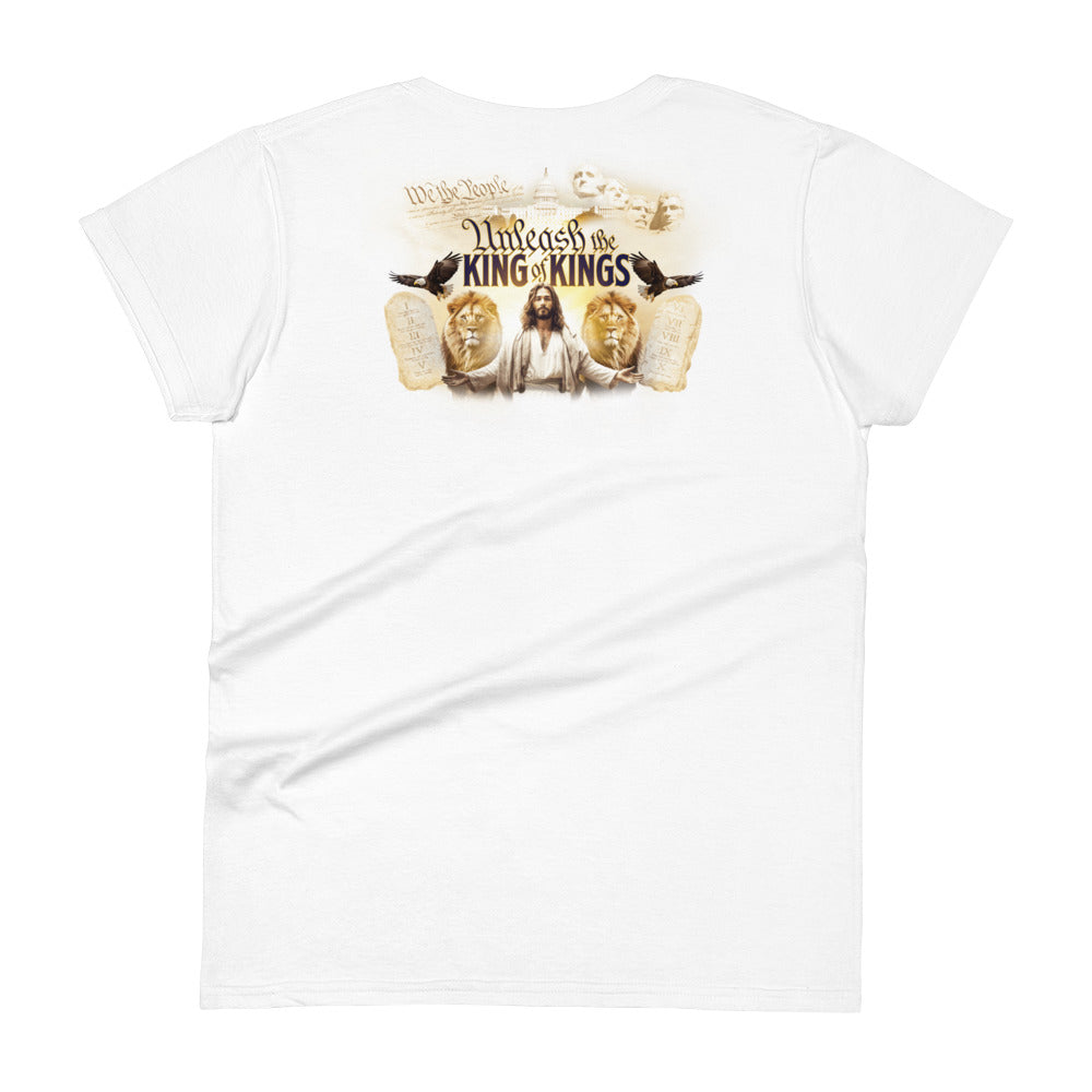 Unleash The King Of Kings - 10 Commandments - Women's T-Shirt