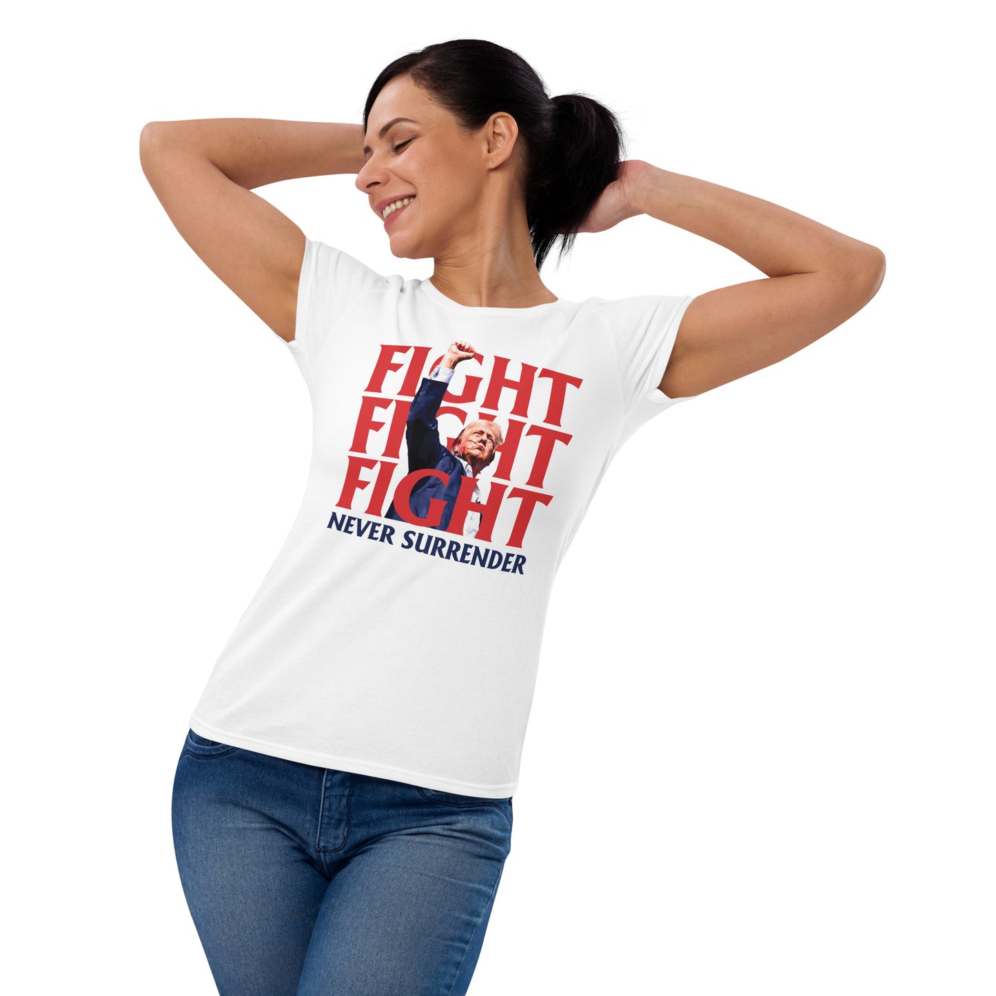 Donald Trump - Fight, Fight, Fight! - Women's T-Shirt