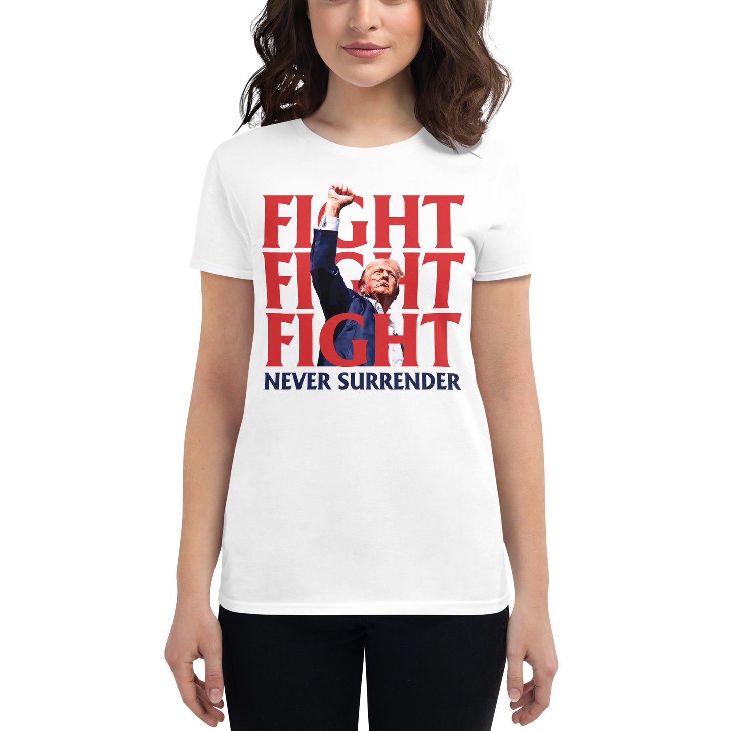 Donald Trump - Fight, Fight, Fight! - Women's T-Shirt