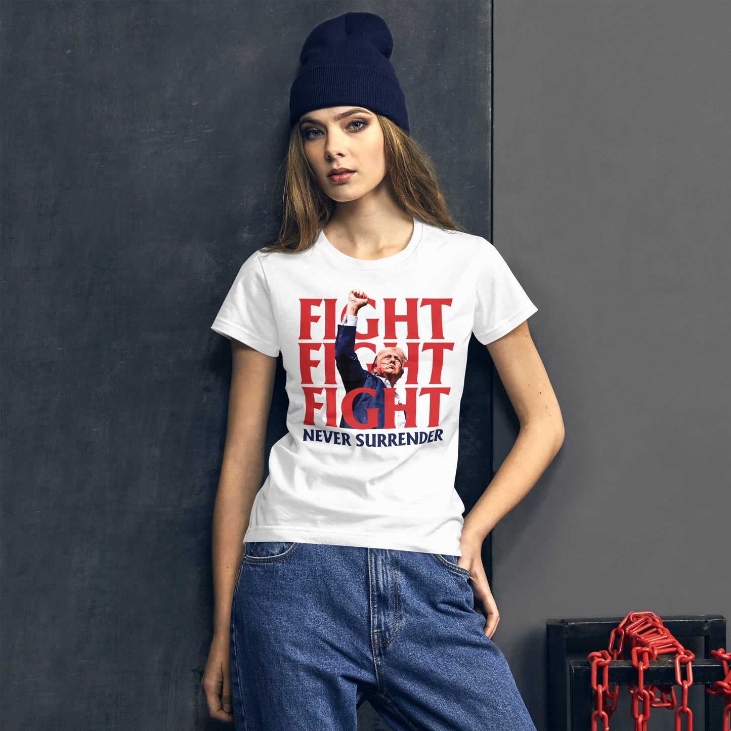 Donald Trump - Fight, Fight, Fight! - Women's T-Shirt