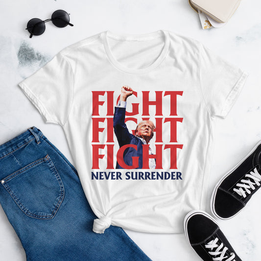 Donald Trump - Fight, Fight, Fight! - Women's T-Shirt