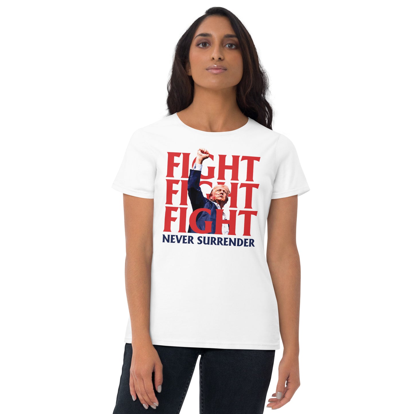 Donald Trump - Fight, Fight, Fight! - Women's T-Shirt