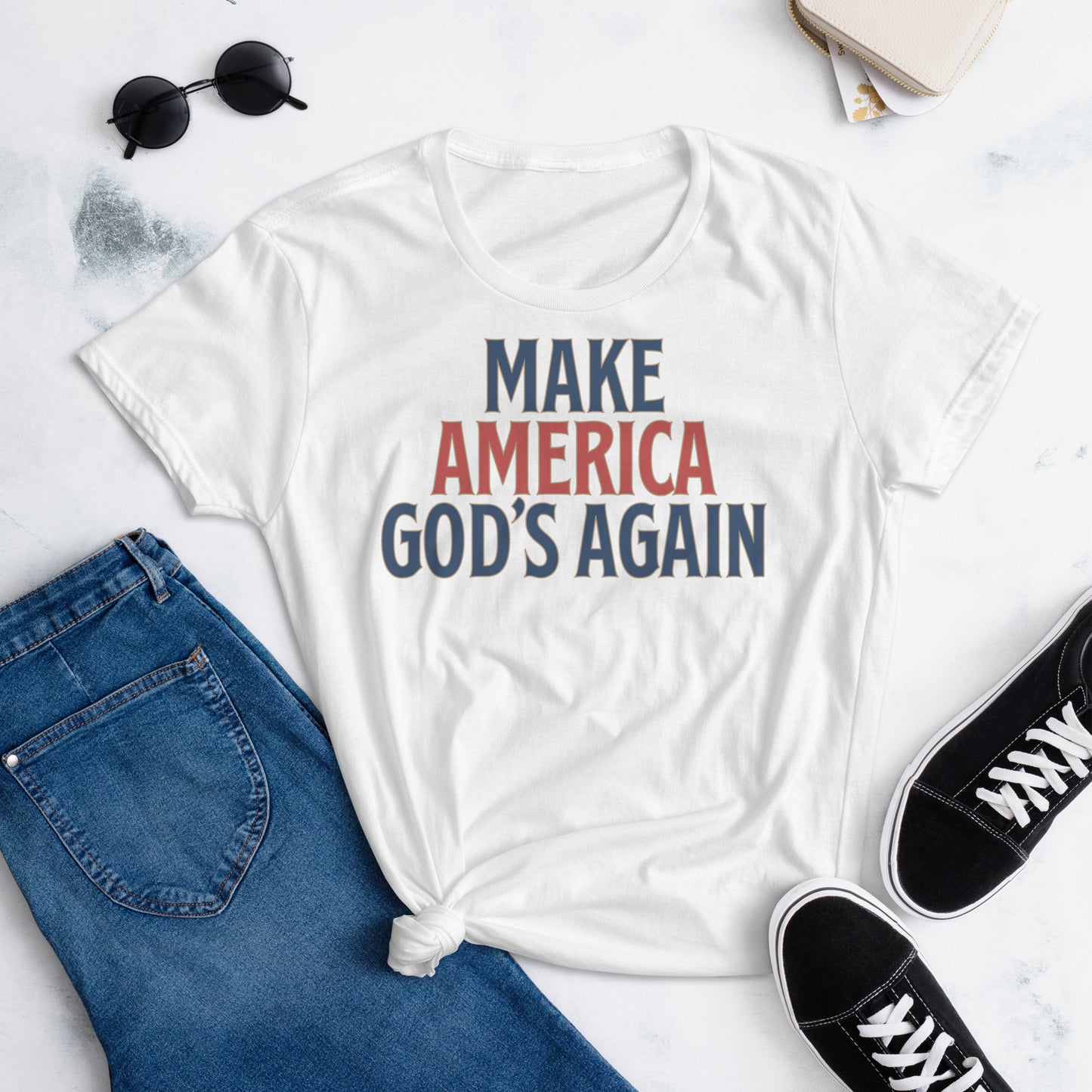 Make America God's Again - Women's T-Shirt