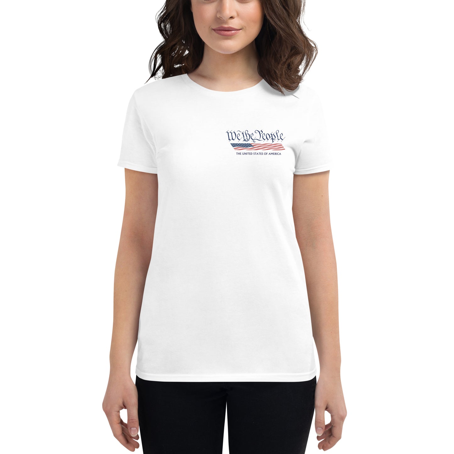 We The People - Patriotic Women's T-Shirt