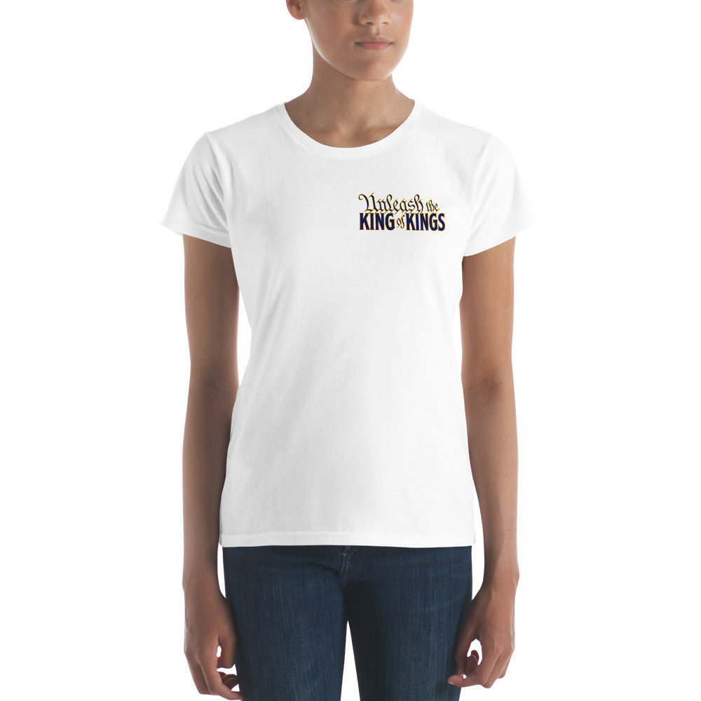 Unleash The King Of Kings - Make America God's Again - Women's T-Shirt