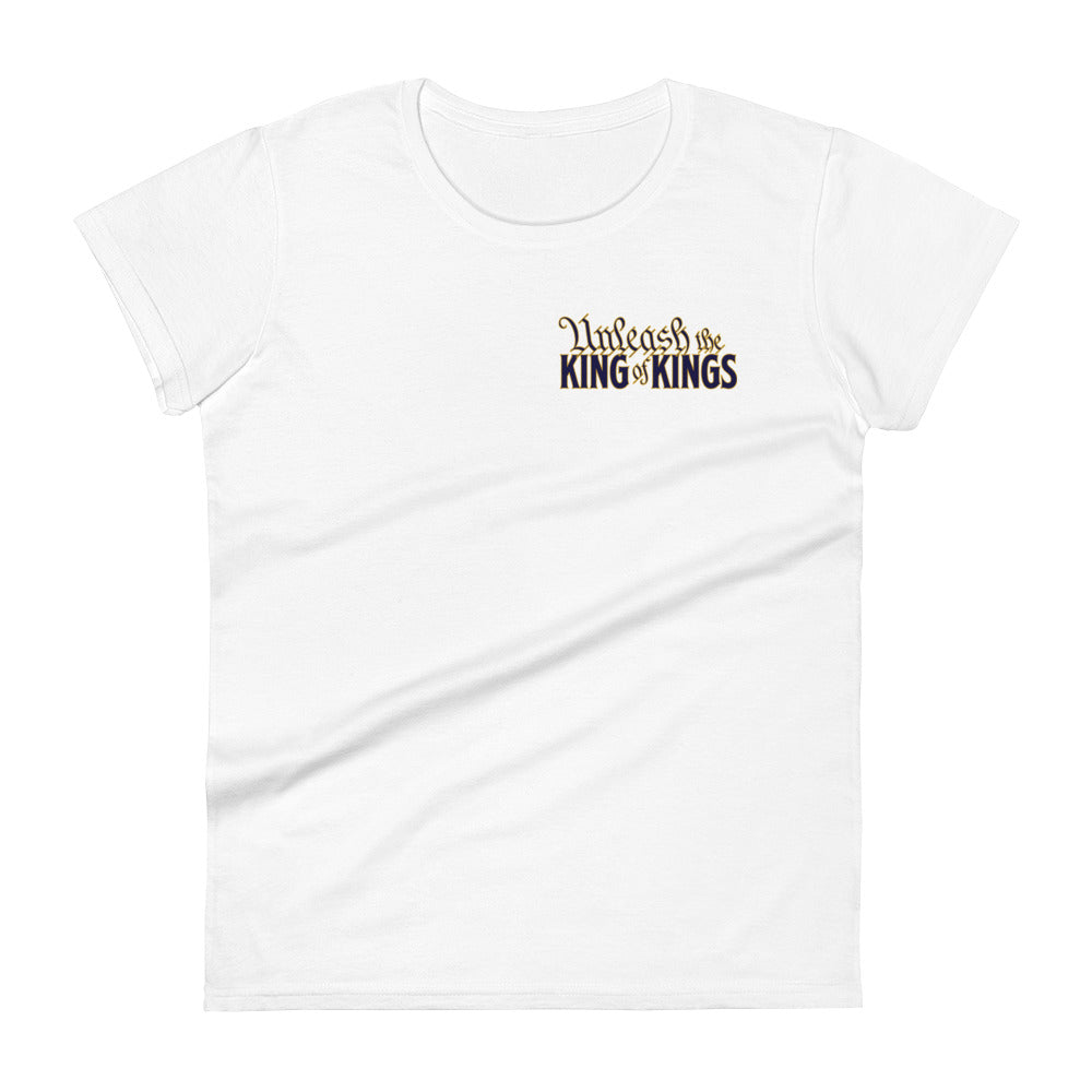 Unleash The King Of Kings - Make America God's Again - Women's T-Shirt