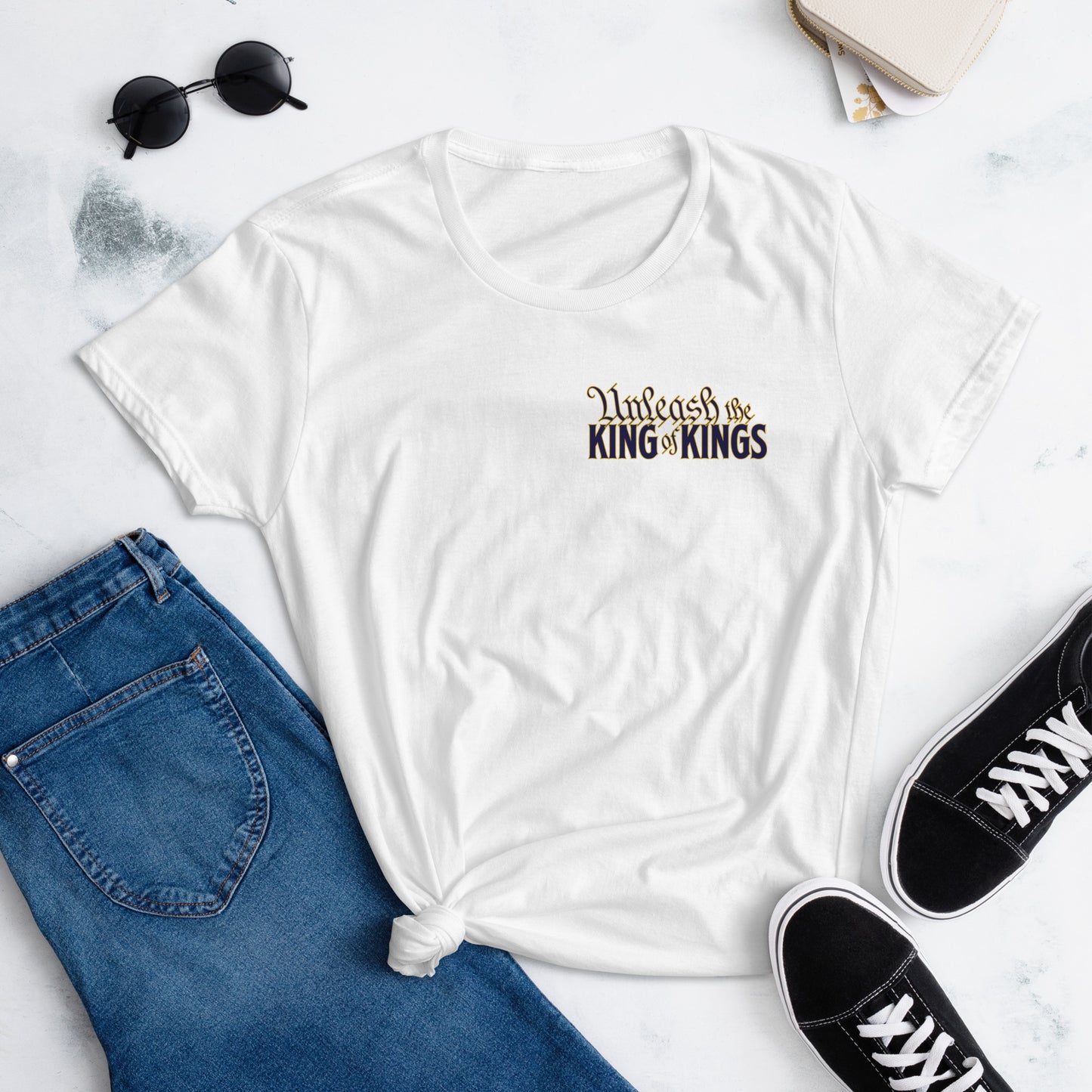 Unleash The King Of Kings - 10 Commandments - Women's T-Shirt