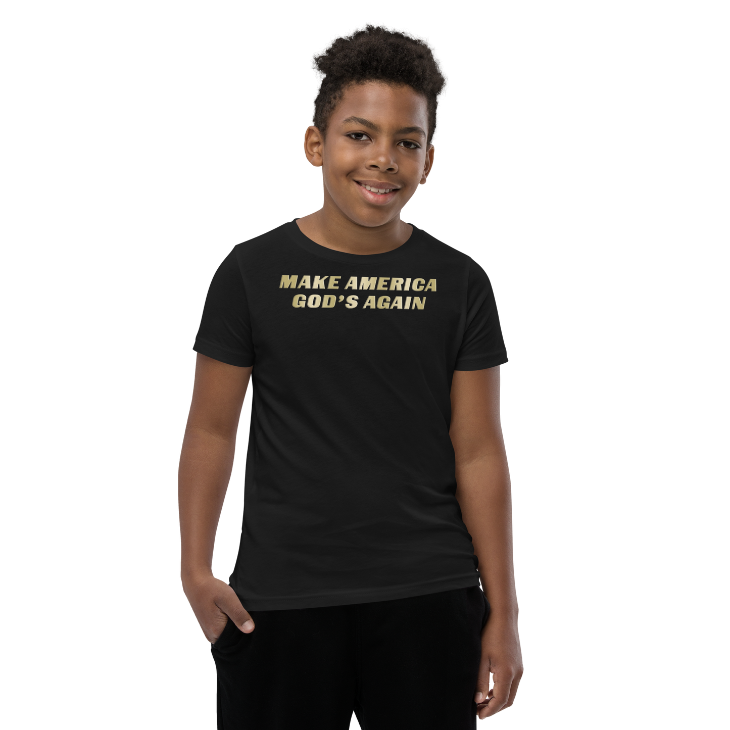 Make America God's Again - Premium  Kids Teeshirt