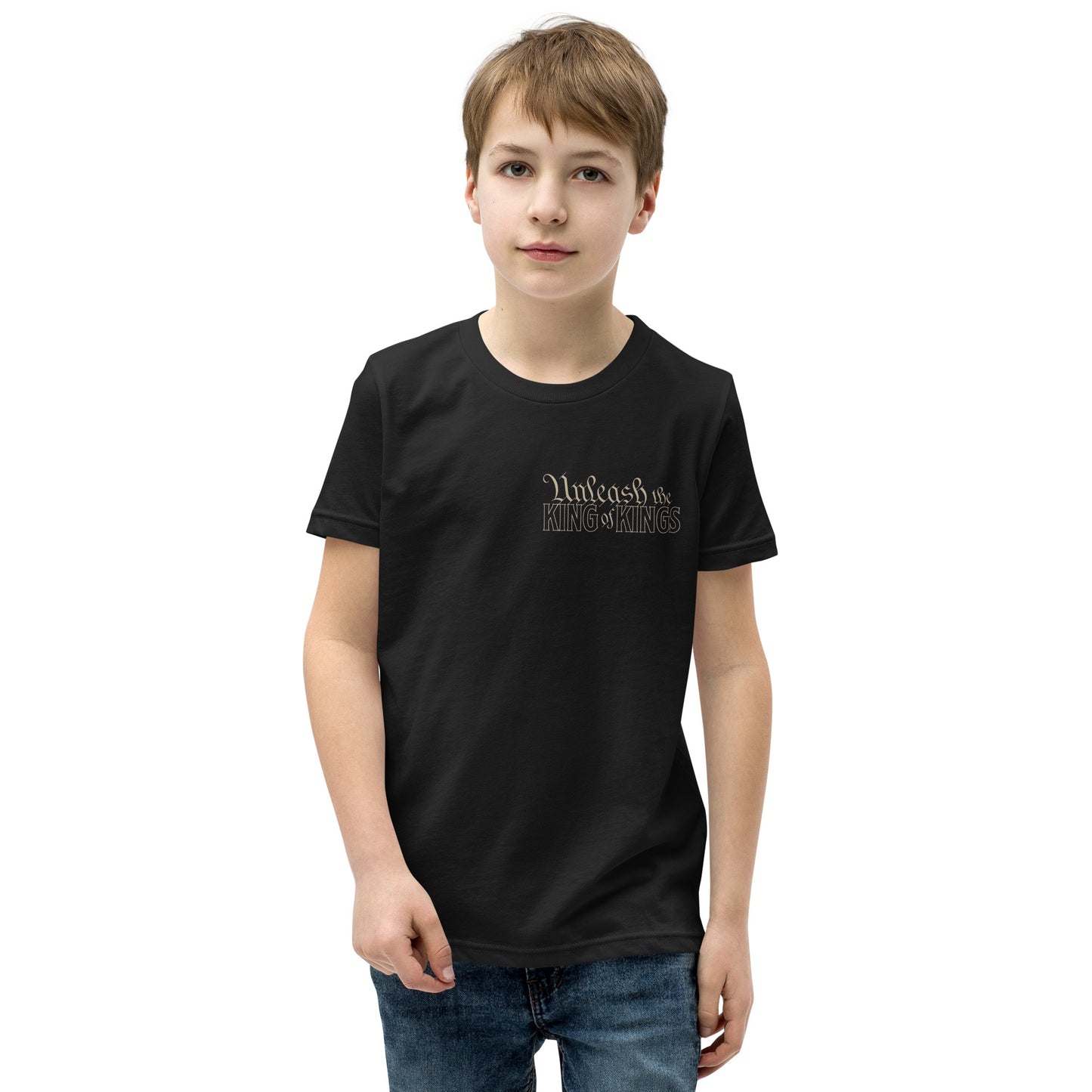 Unleash The King Of Kings - Lion Of Judah - Kids' T-Shirt