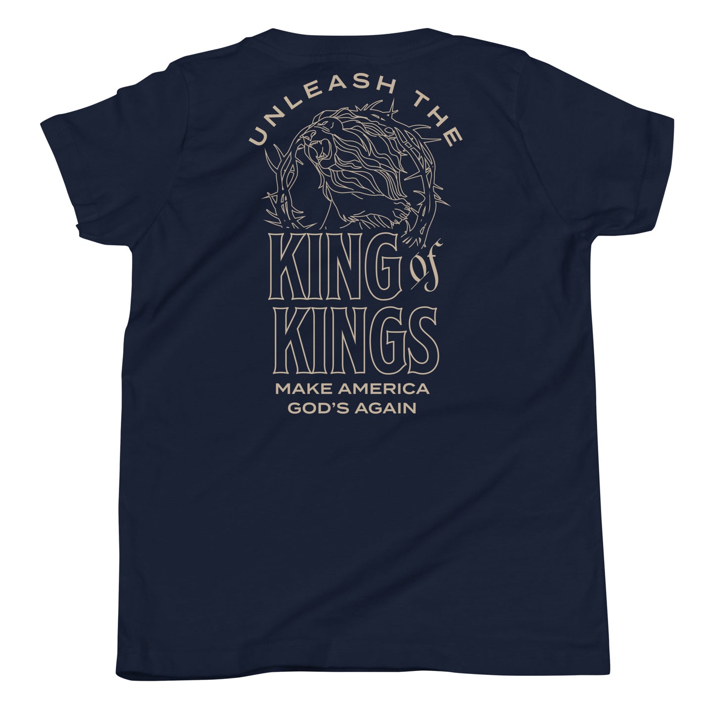 Unleash The King Of Kings - Lion Of Judah - Kids' T-Shirt