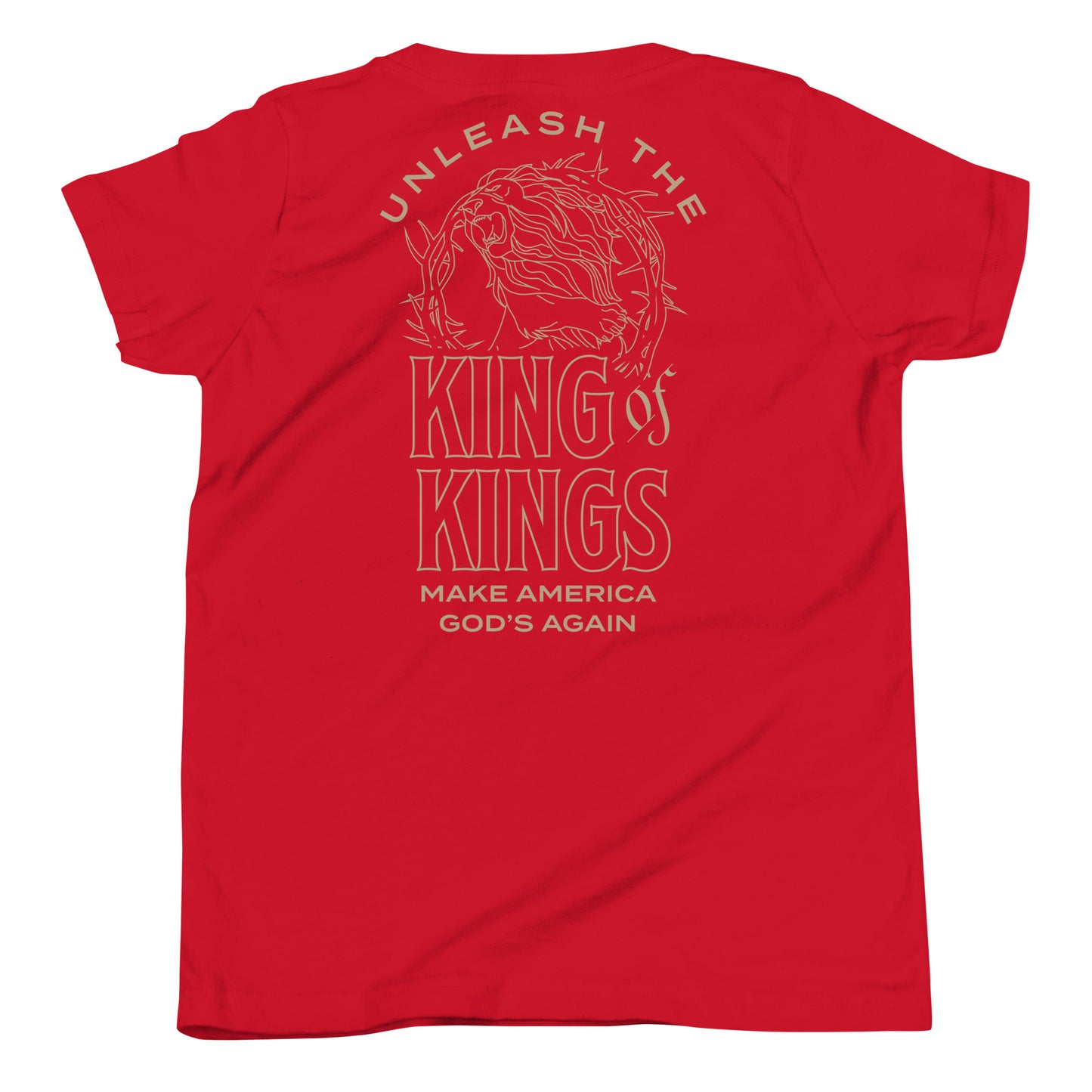 Unleash The King Of Kings - Lion Of Judah - Kids' T-Shirt