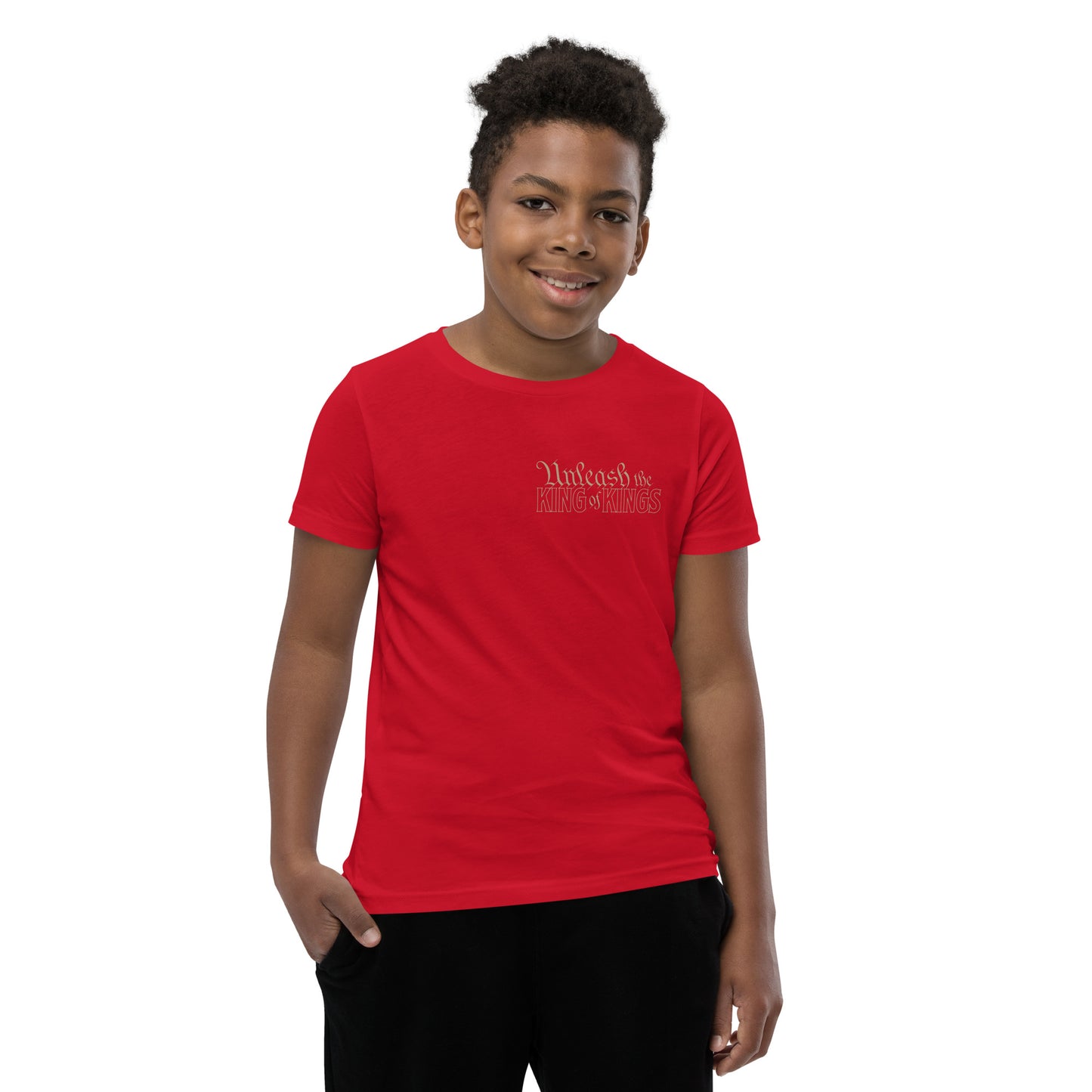 Unleash The King Of Kings - Lion Of Judah - Kids' T-Shirt