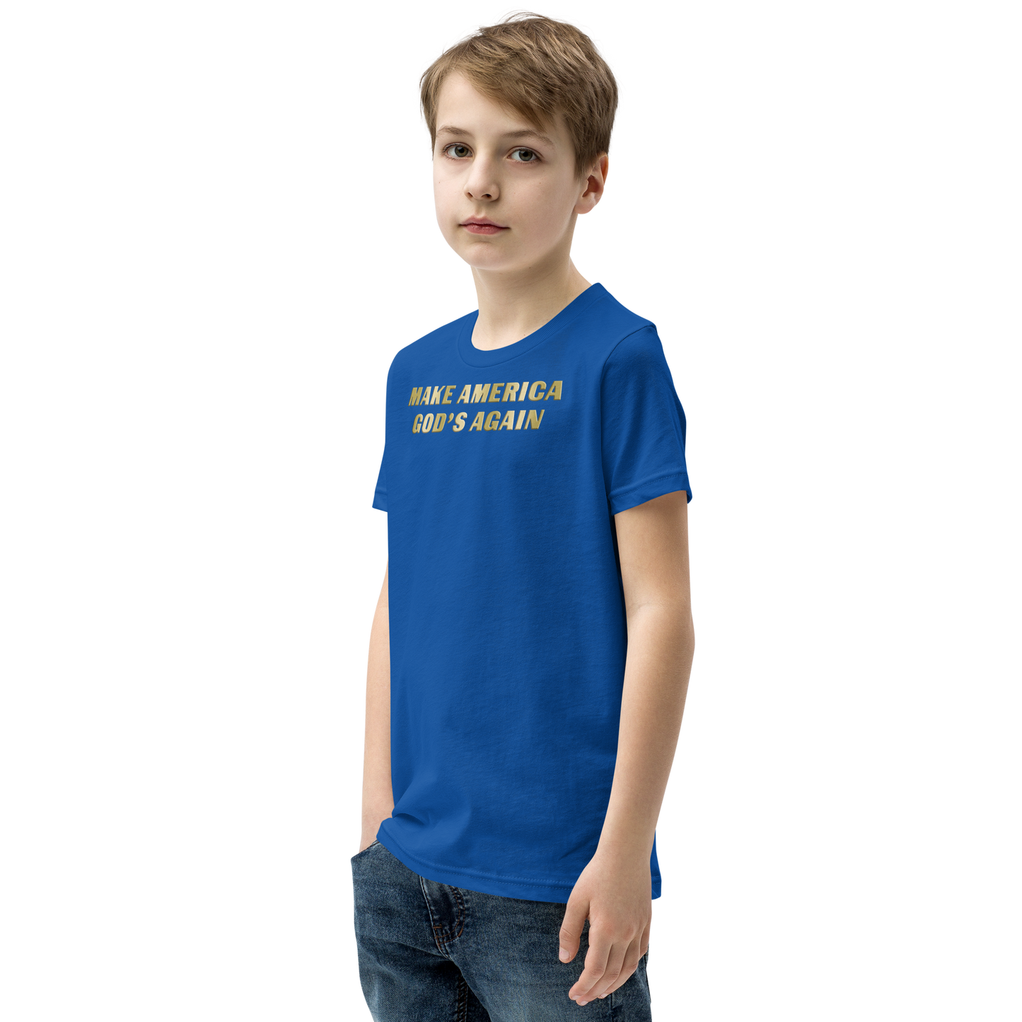 Make America God's Again - Premium  Kids Teeshirt