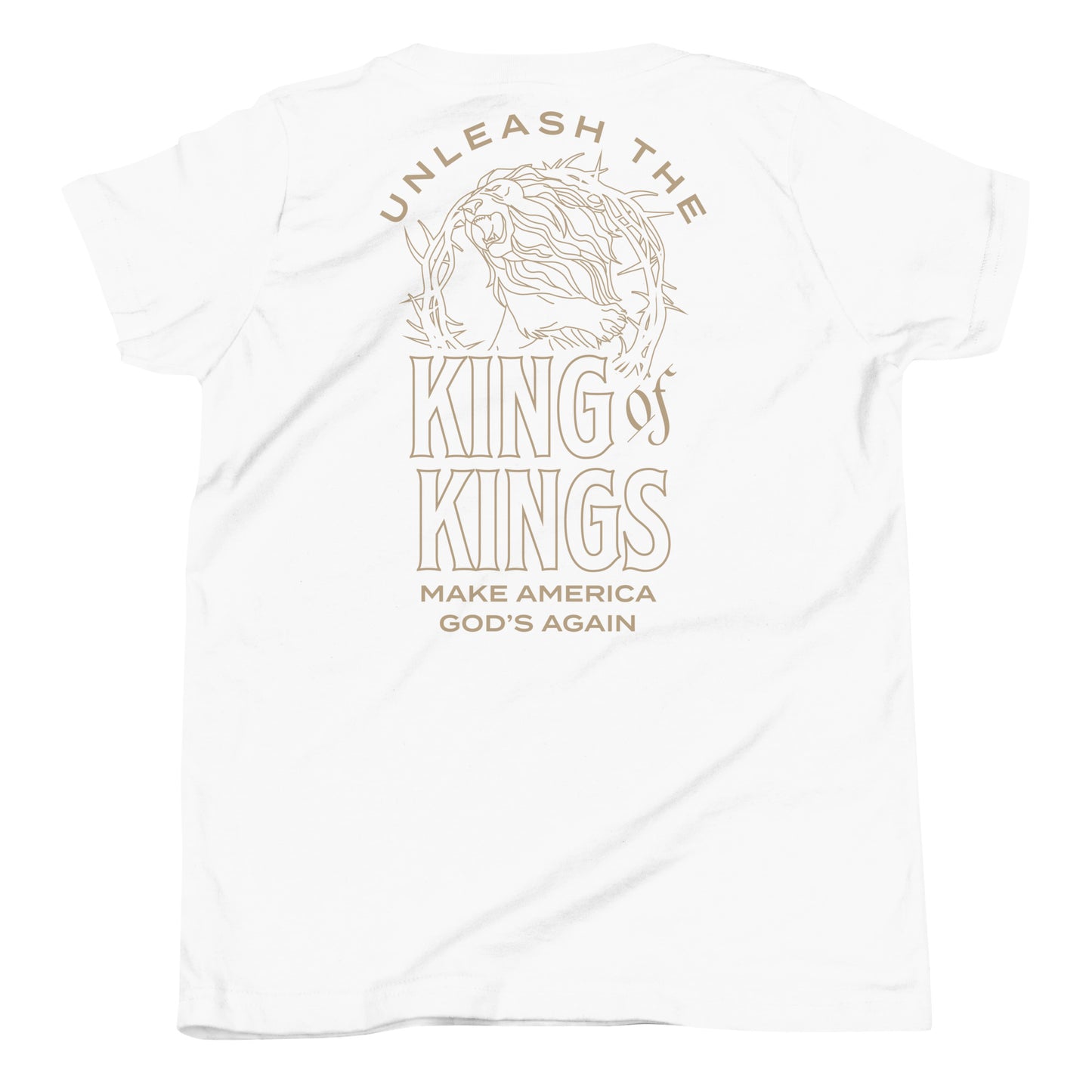 Unleash The King Of Kings - Lion Of Judah - Kids' T-Shirt