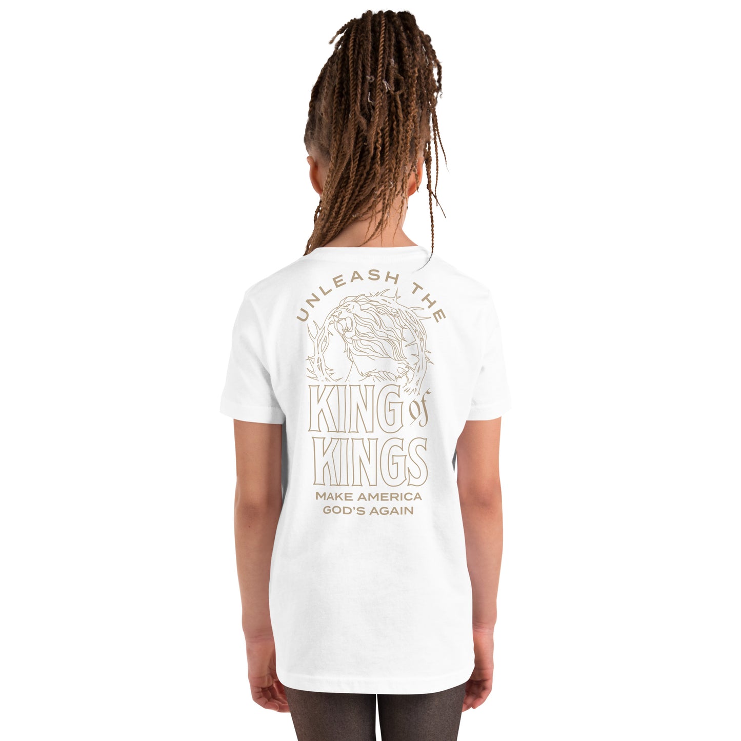 Unleash The King Of Kings - Lion Of Judah - Kids' T-Shirt