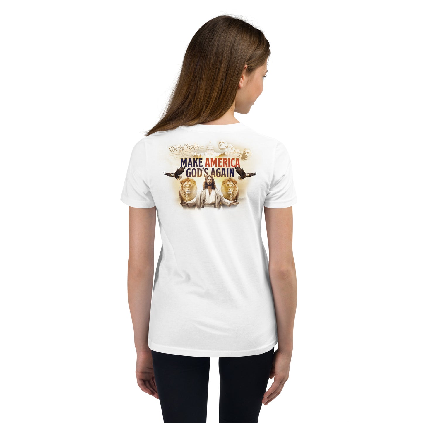 Unleash The King Of Kings - Make America God's Again - Kids' T-Shirt