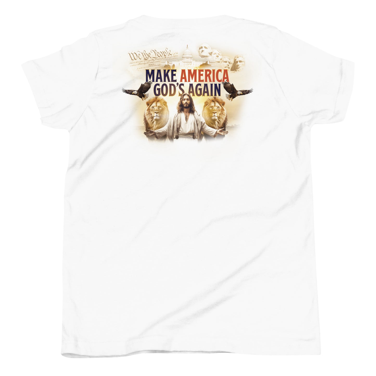 Unleash The King Of Kings - Make America God's Again - Kids' T-Shirt