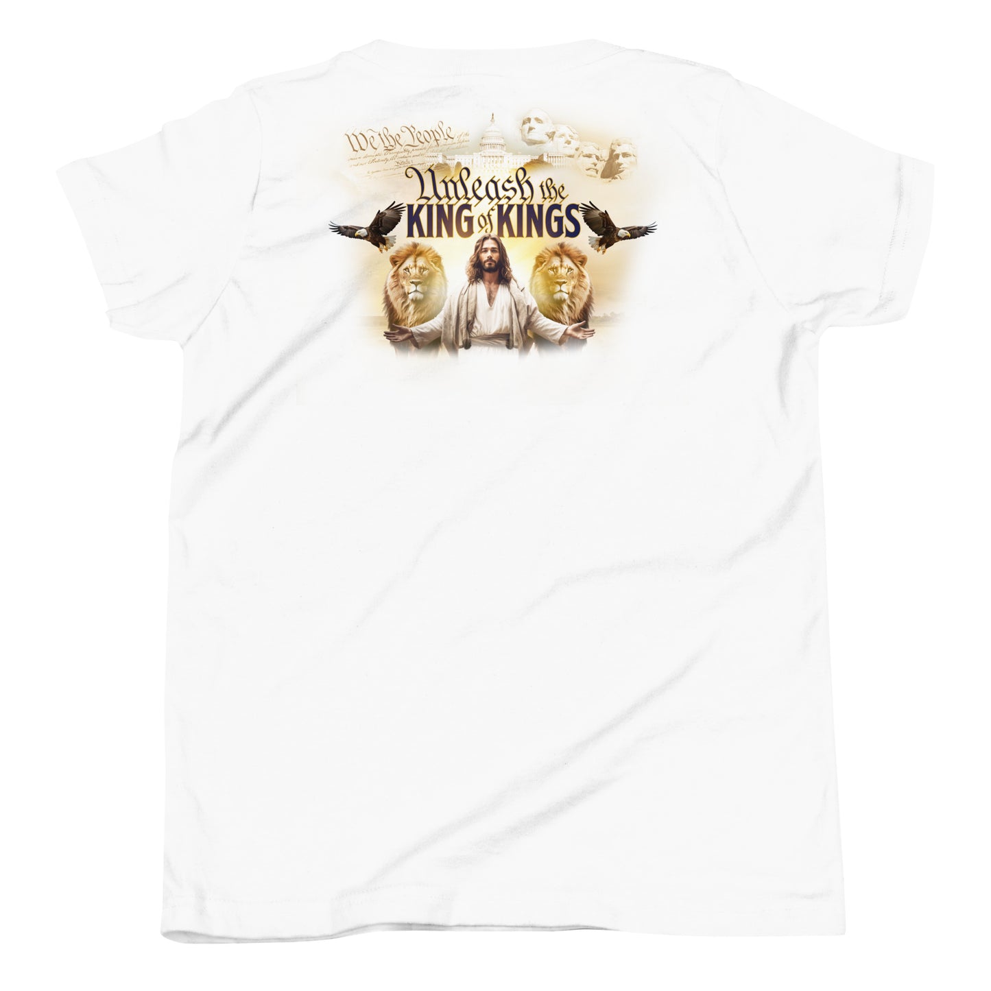 Unleash The King Of Kings - Christian Kids' T-Shirt