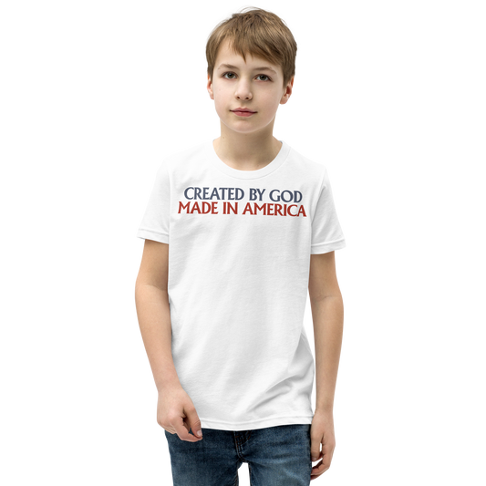 Created By God, Made In America Kids' T-Shirt