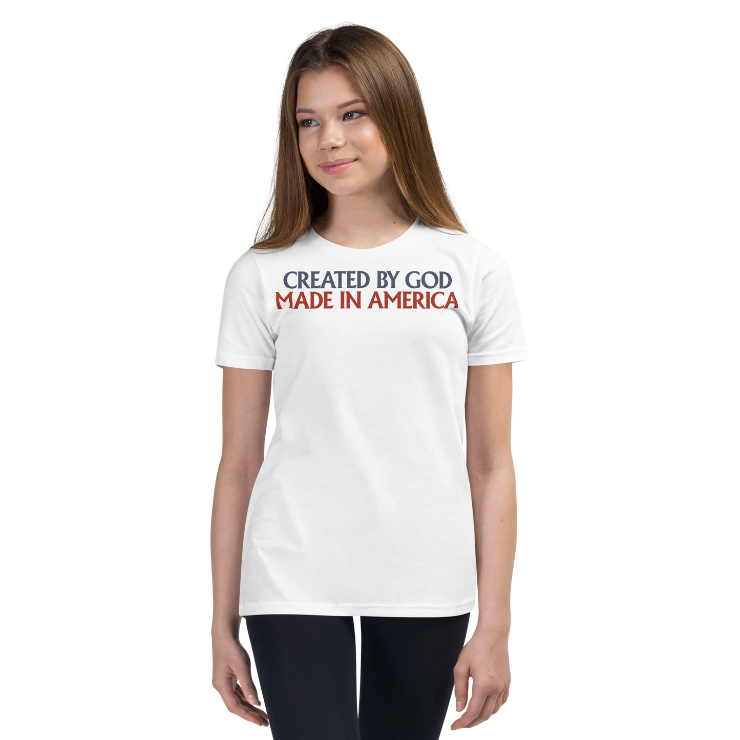 Created By God, Made In America Kids' T-Shirt