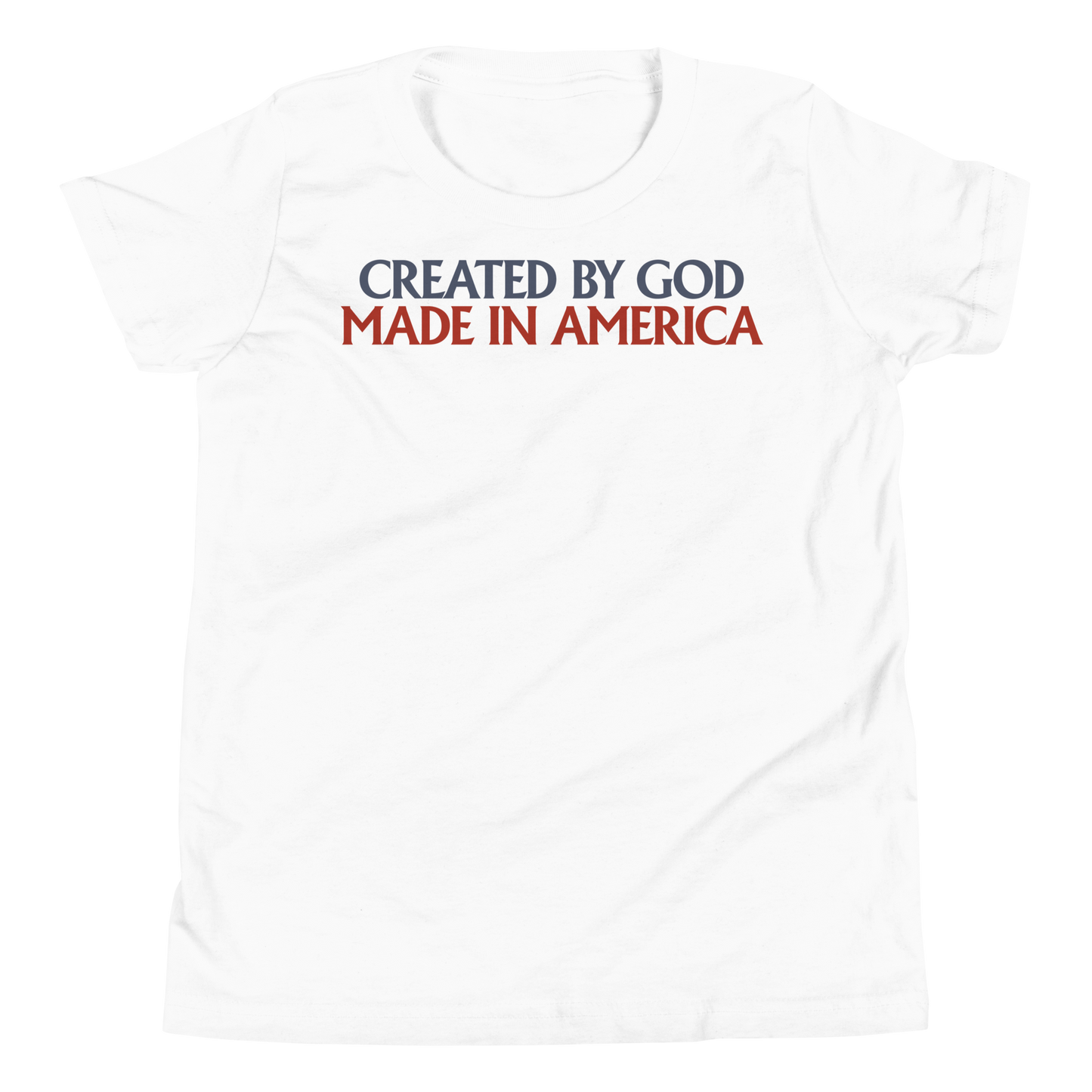 Created By God, Made In America Kids' T-Shirt